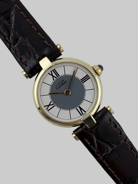Cartier must de Vendome Quartz - 590004 - Two-tone Dial - Ladies