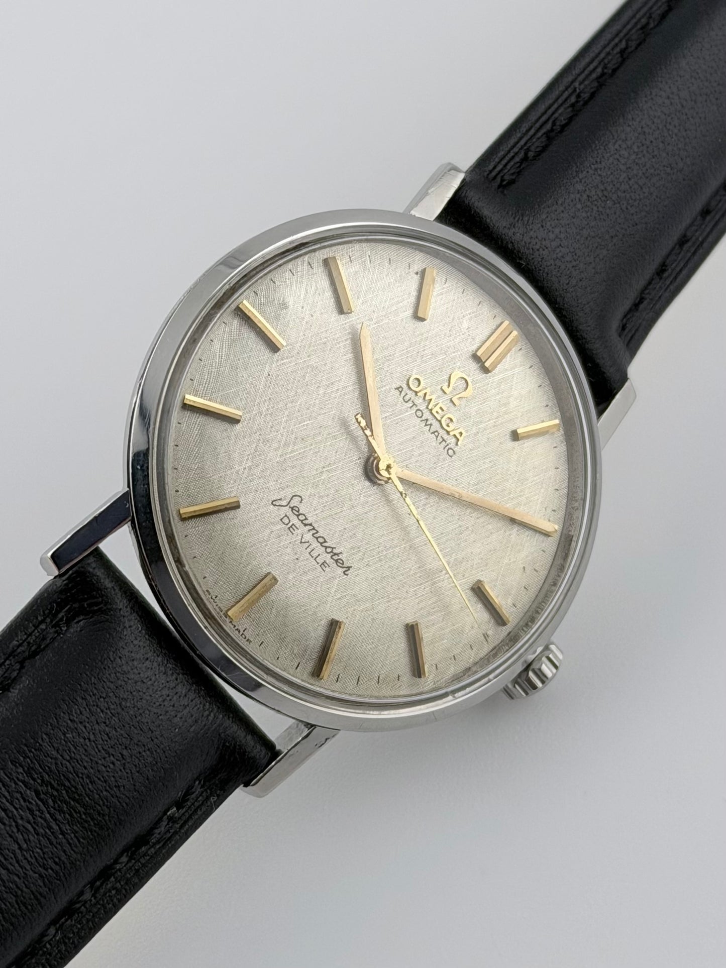 Omega Seamaster De Ville Automatic - Linen Dial - 14905-SC-62