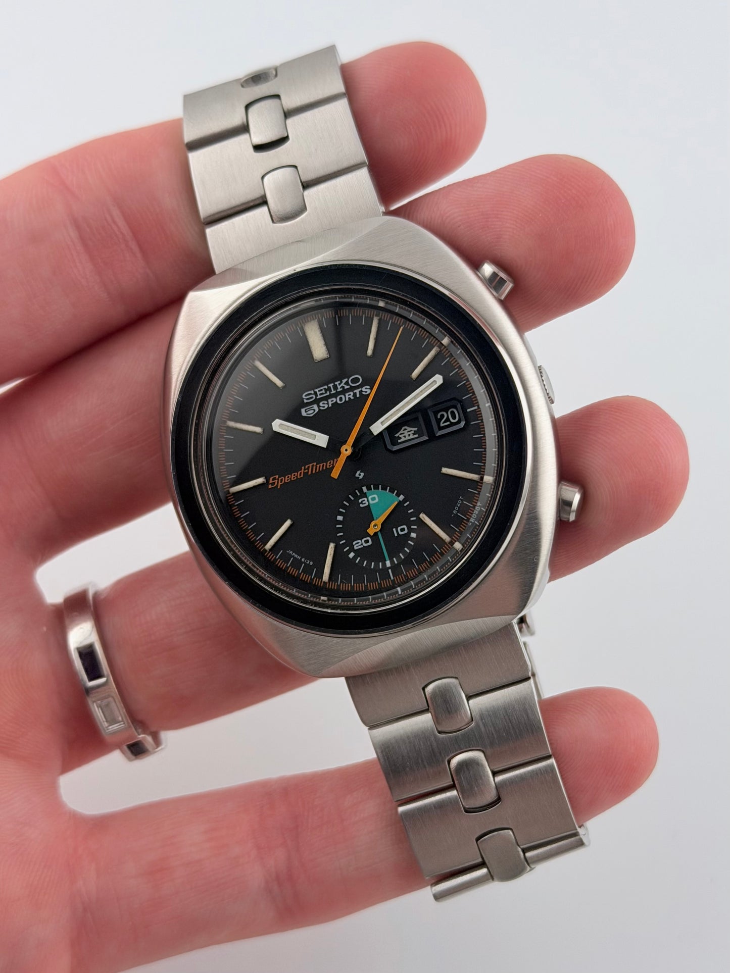 Seiko 5 Sports SpeedTimer Automatic Chronograph - 6139-8002 - JDM