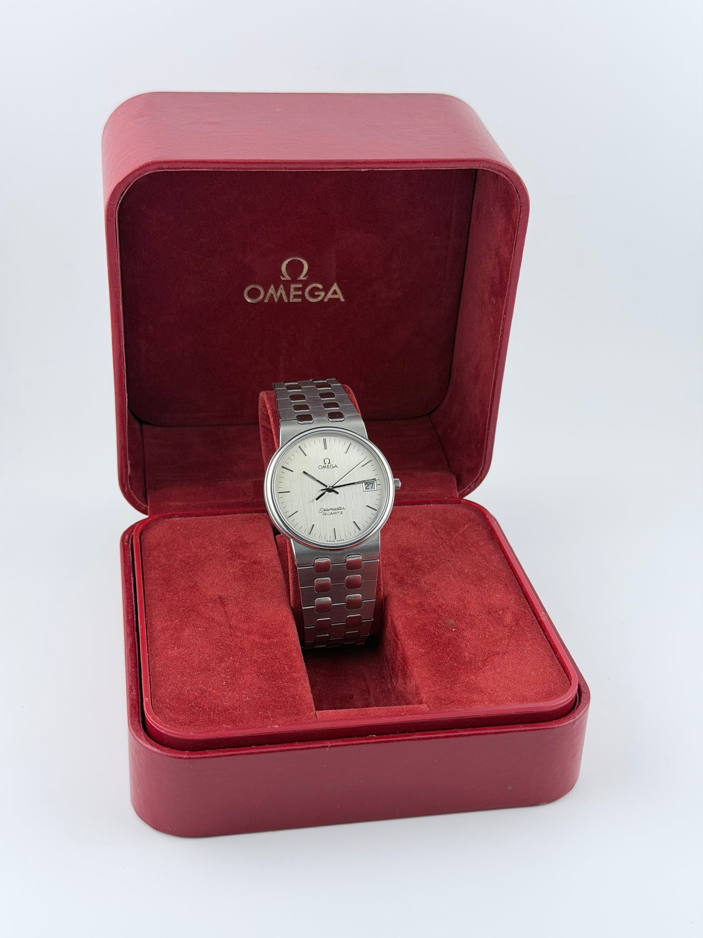 Omega Seamaster Quartz Date 396.0966 - Box and Papers