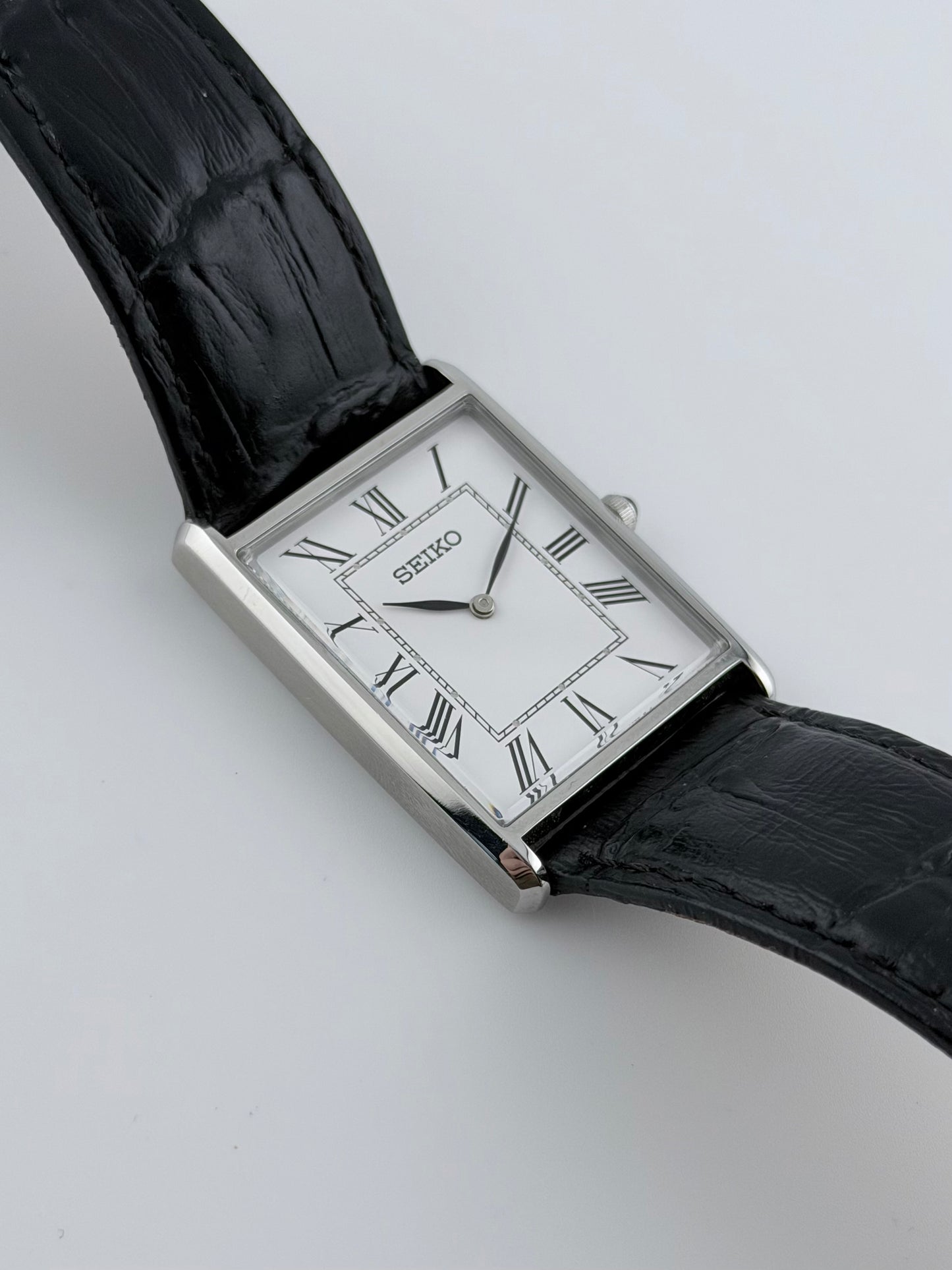 Seiko Tank Quartz Box and Papers! - 4N30-00G0