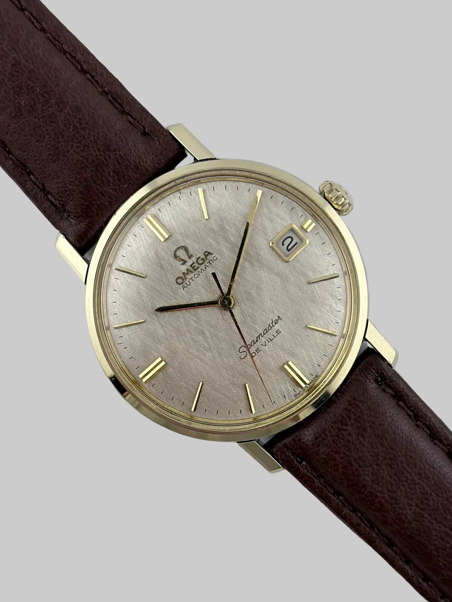 Omega Seamaster De Ville Automatic Linen Dial - 166.020
