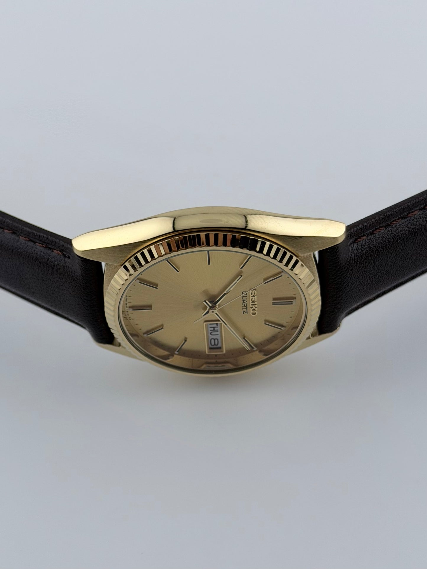 Seiko Quartz Day-Date 7N43-8110
