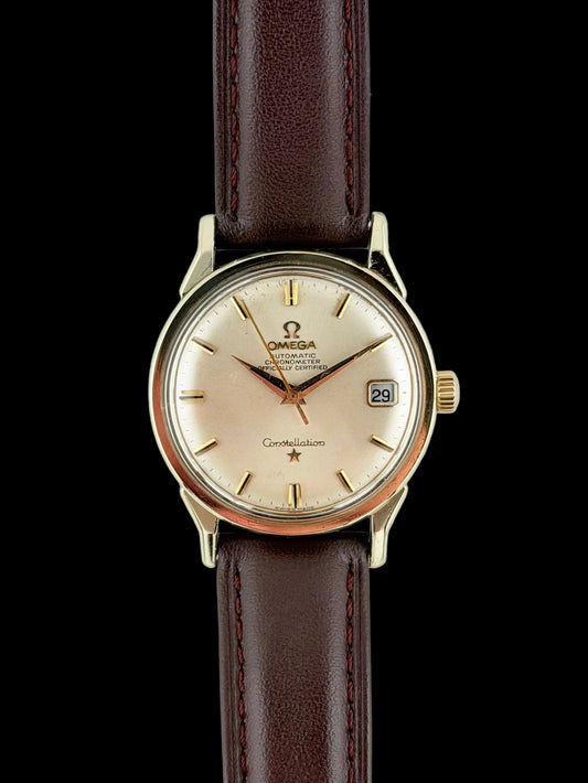 Omega Constellation Chronometer Automatic Date 168.005 - Dog Leg Lugs