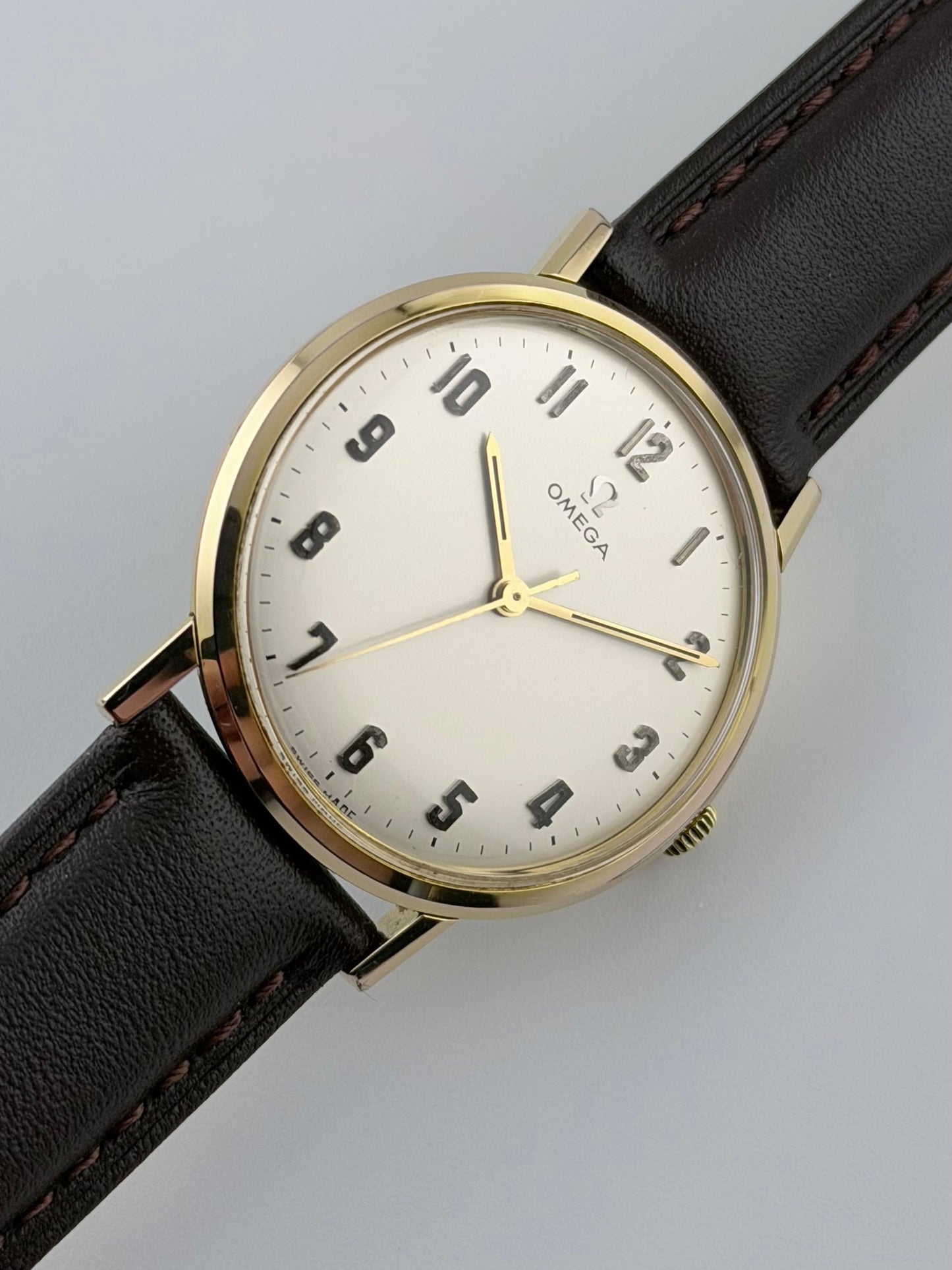 Omega Geneve Manual Wind - Rare Arabic Dial - 131.019