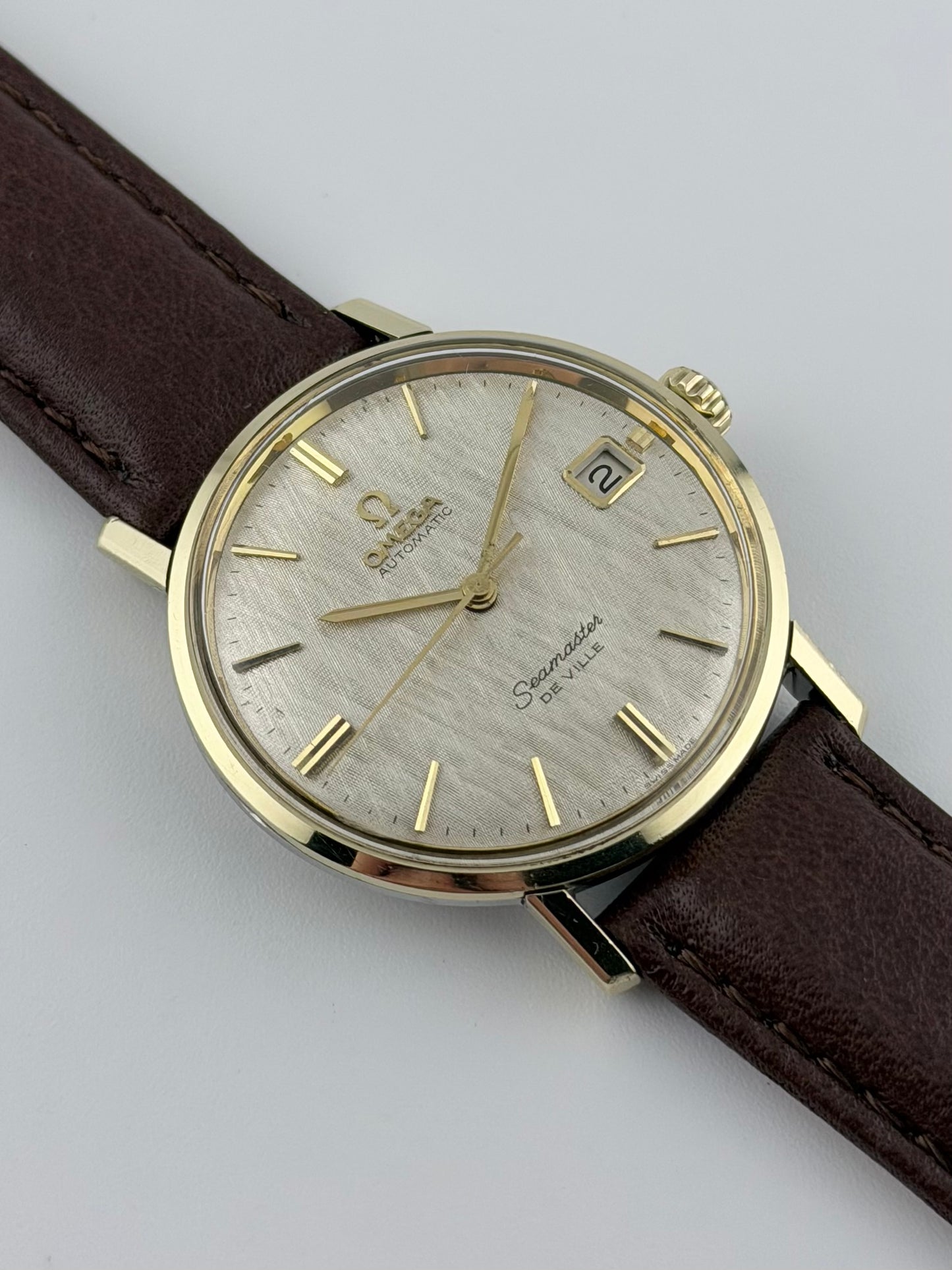 Omega Seamaster De Ville Automatic Linen Dial - 166.020