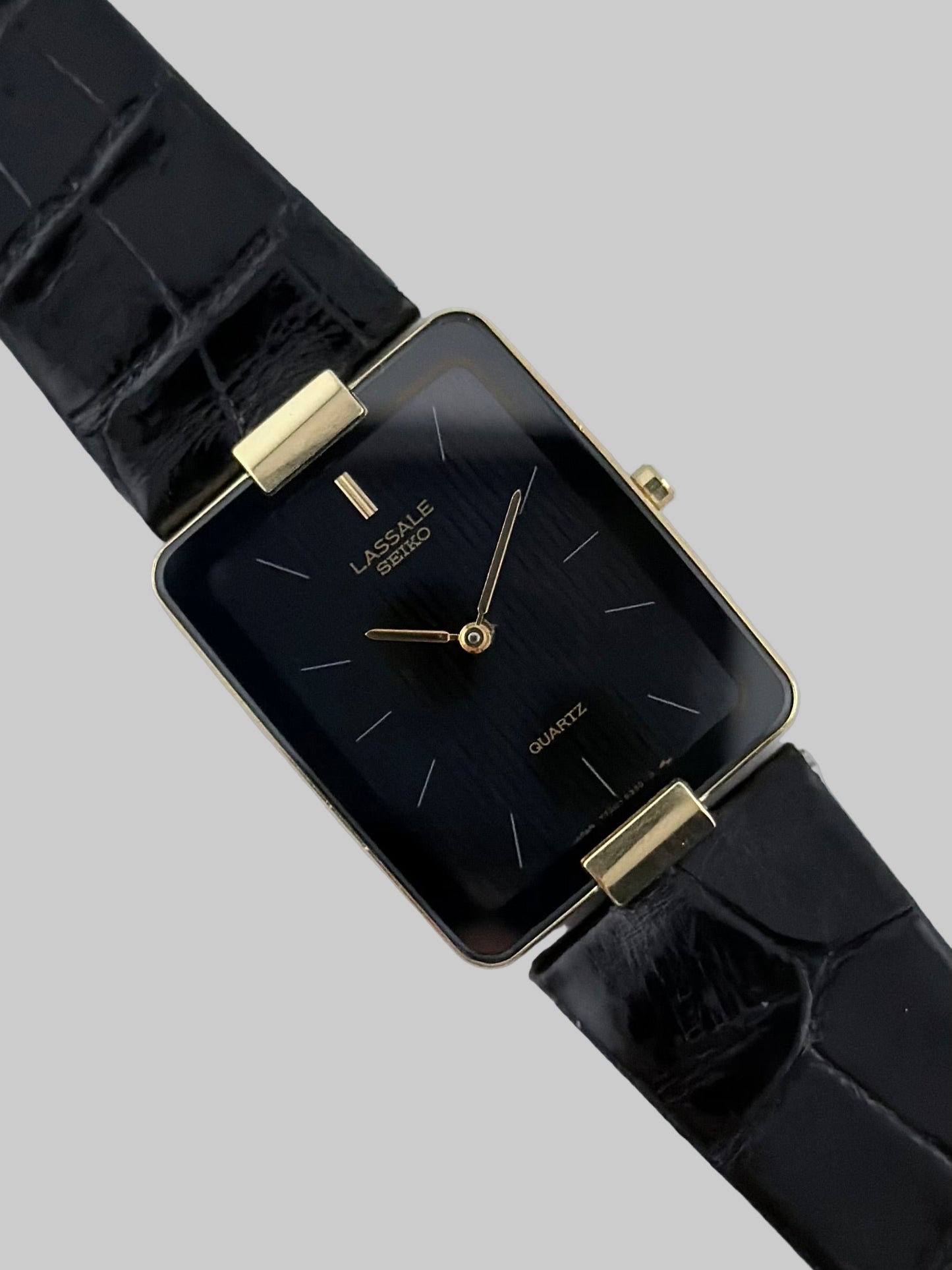 Seiko Lassale Tank Quartz 7750-5239