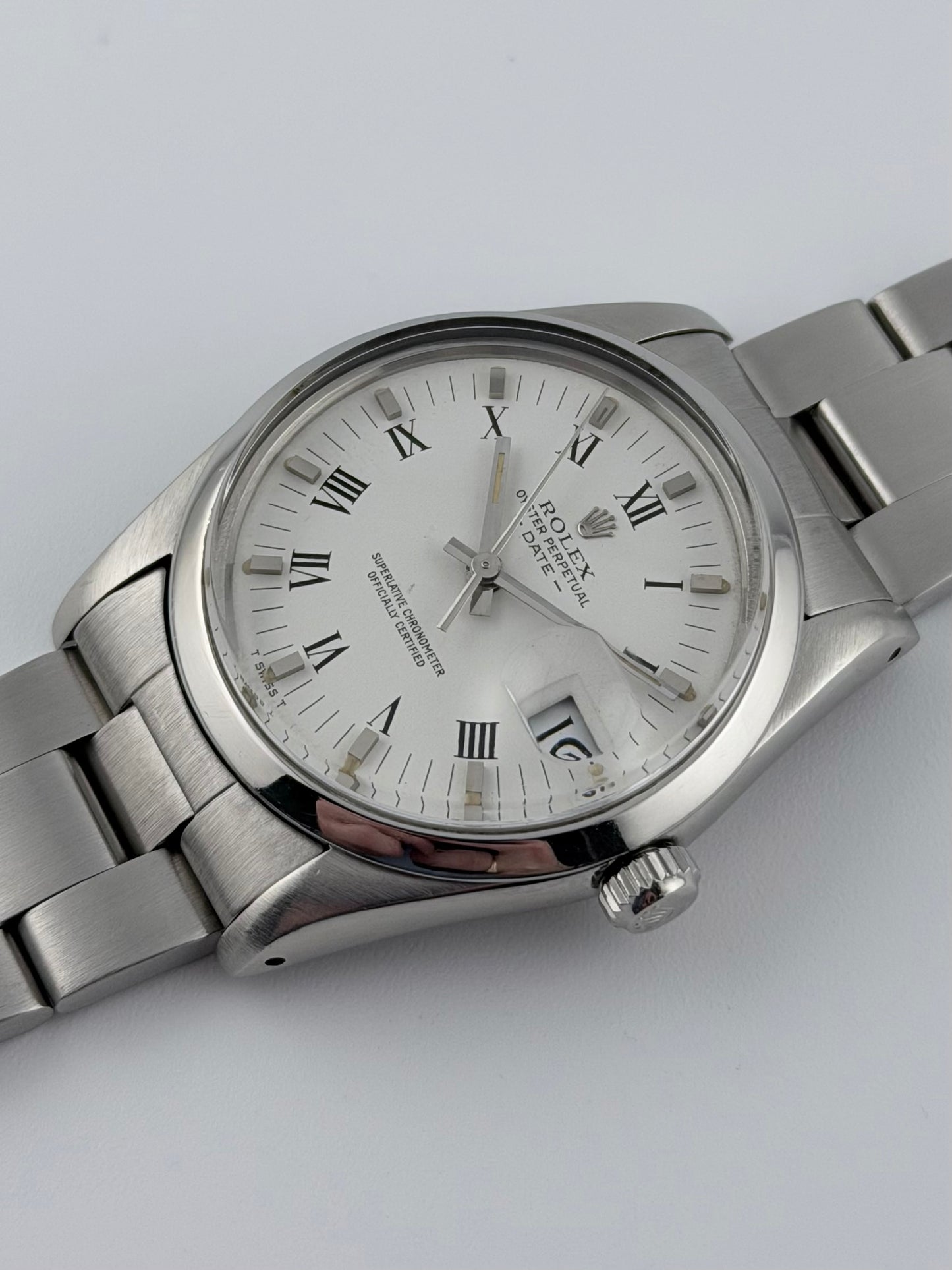 Rolex Oyster Perpetual Date Automatic - 15000 - Rare Buckley Dial