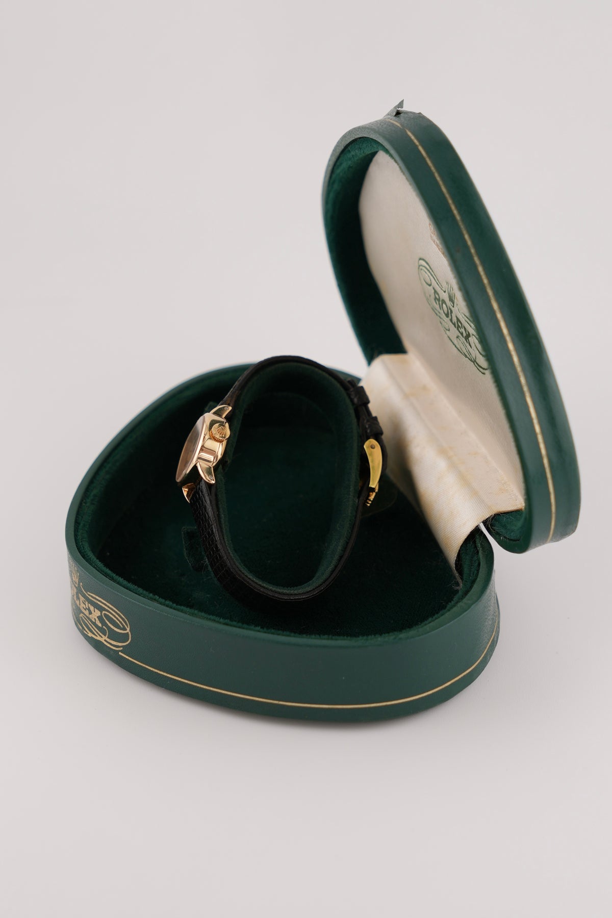 Rolex Orchid Ladies Cocktail Watch Manual Wind -18ct Solid Gold - Rare Sigma Dial