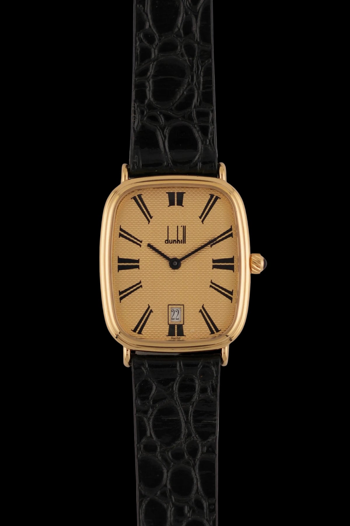 Dunhill Quartz Tank Date Gent’s Dress Watch - Full Set - Exceptional Condition