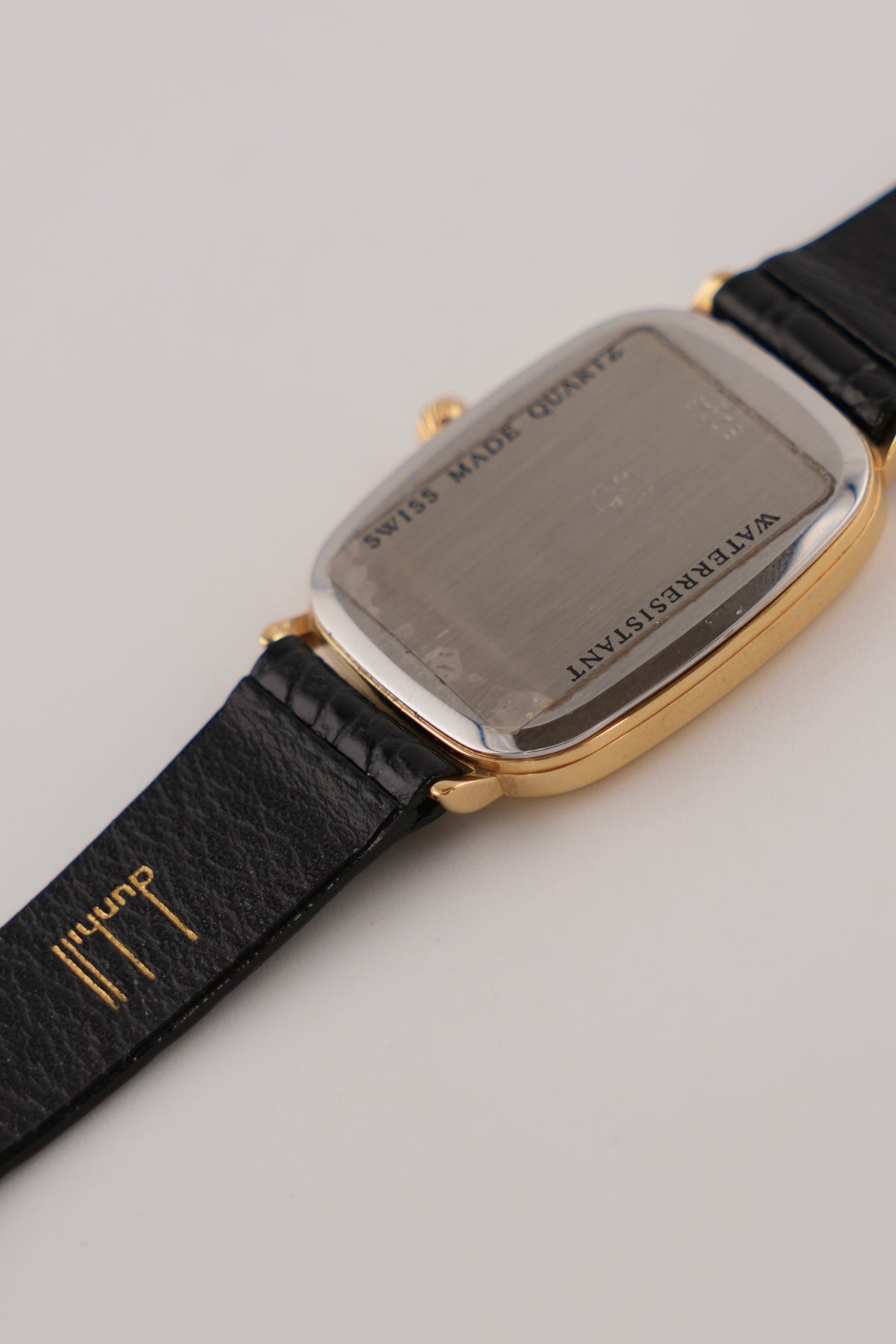 Dunhill Quartz Tank Date Gent’s Dress Watch - Full Set - Exceptional Condition