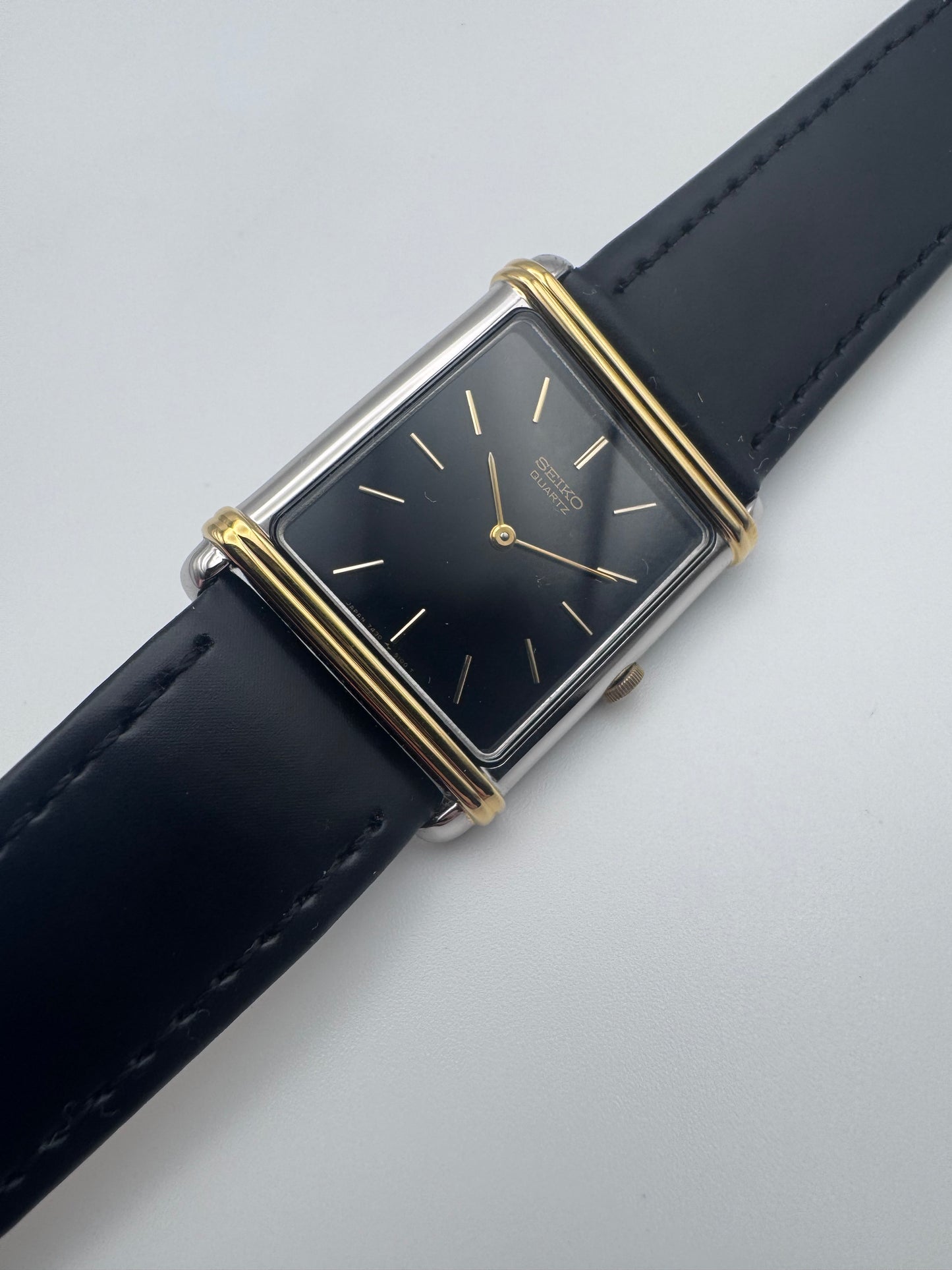 Seiko Tank Quartz RARE sample 7430-5019