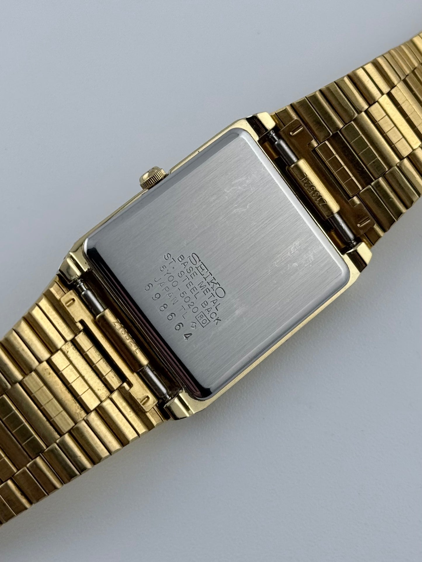 Seiko Tank Quartz 5Y00-5020 with BOX