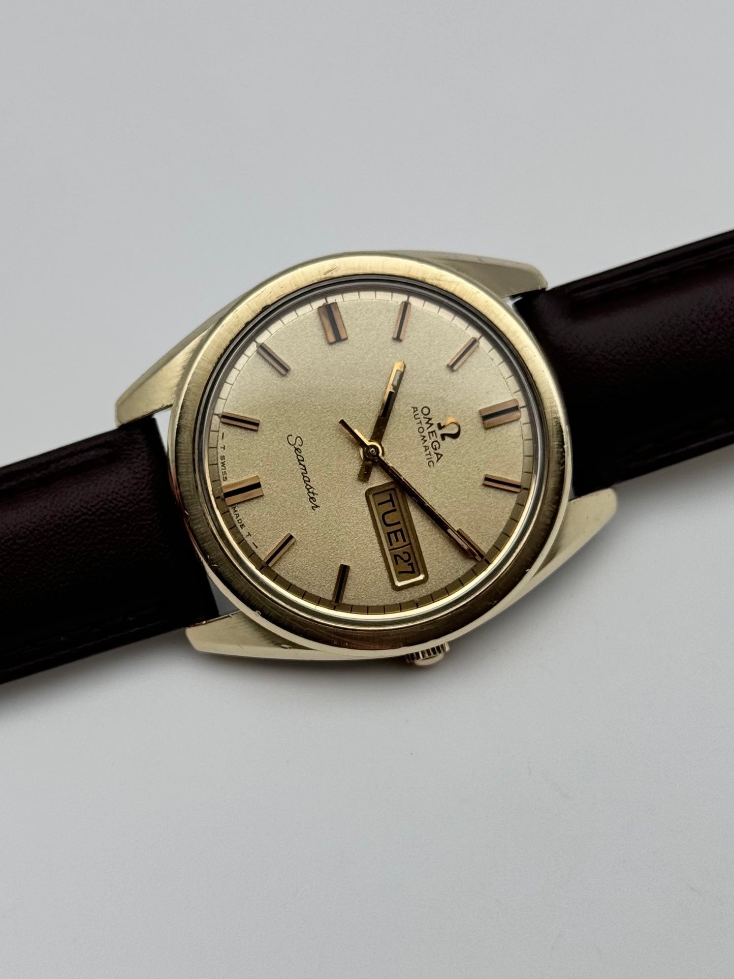 Omega Seamaster Automatic Day-Date Jumbo Pie Pan - 166.032