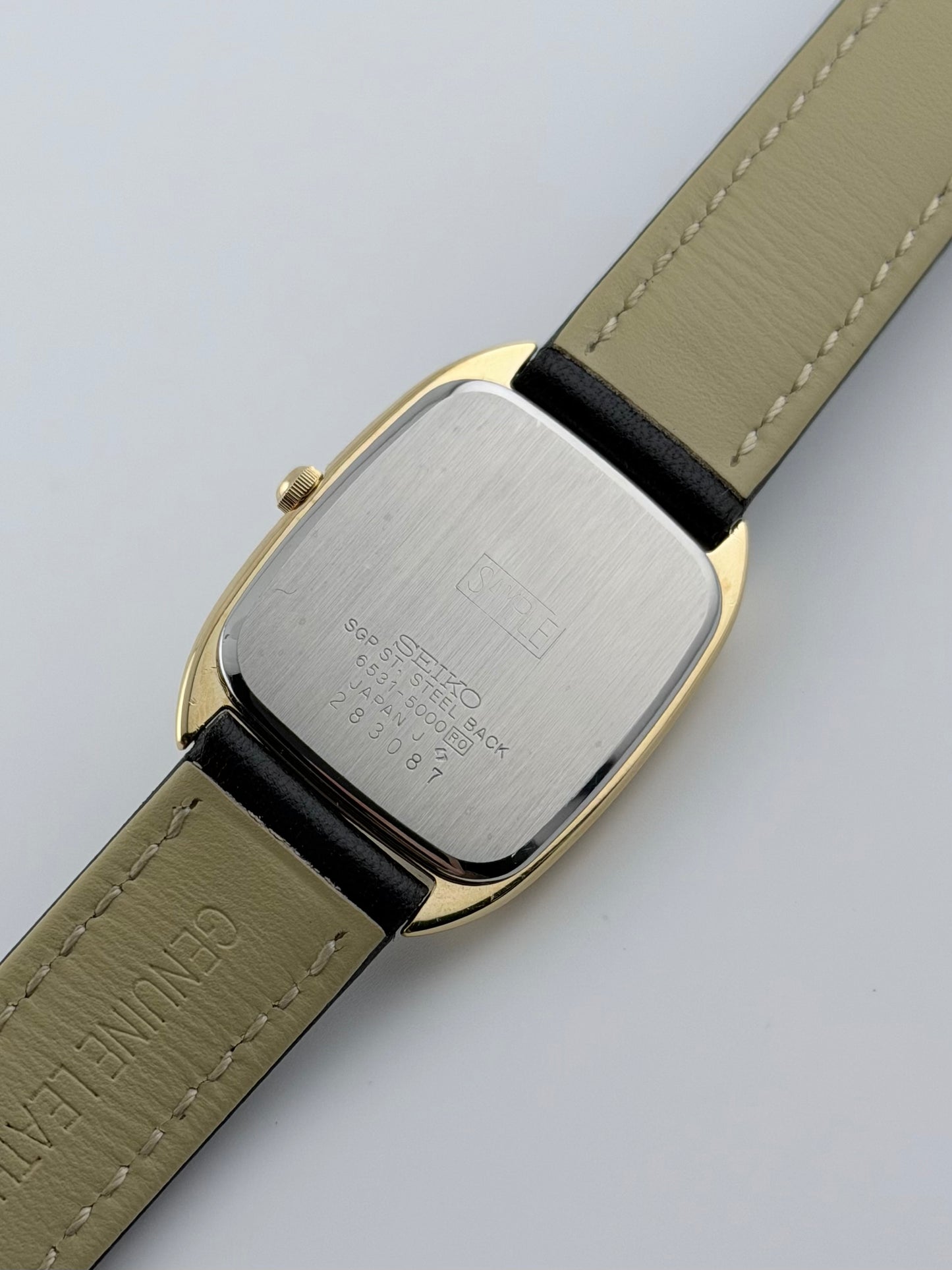 Seiko Tank Quartz Rare Sample - 6531-5000