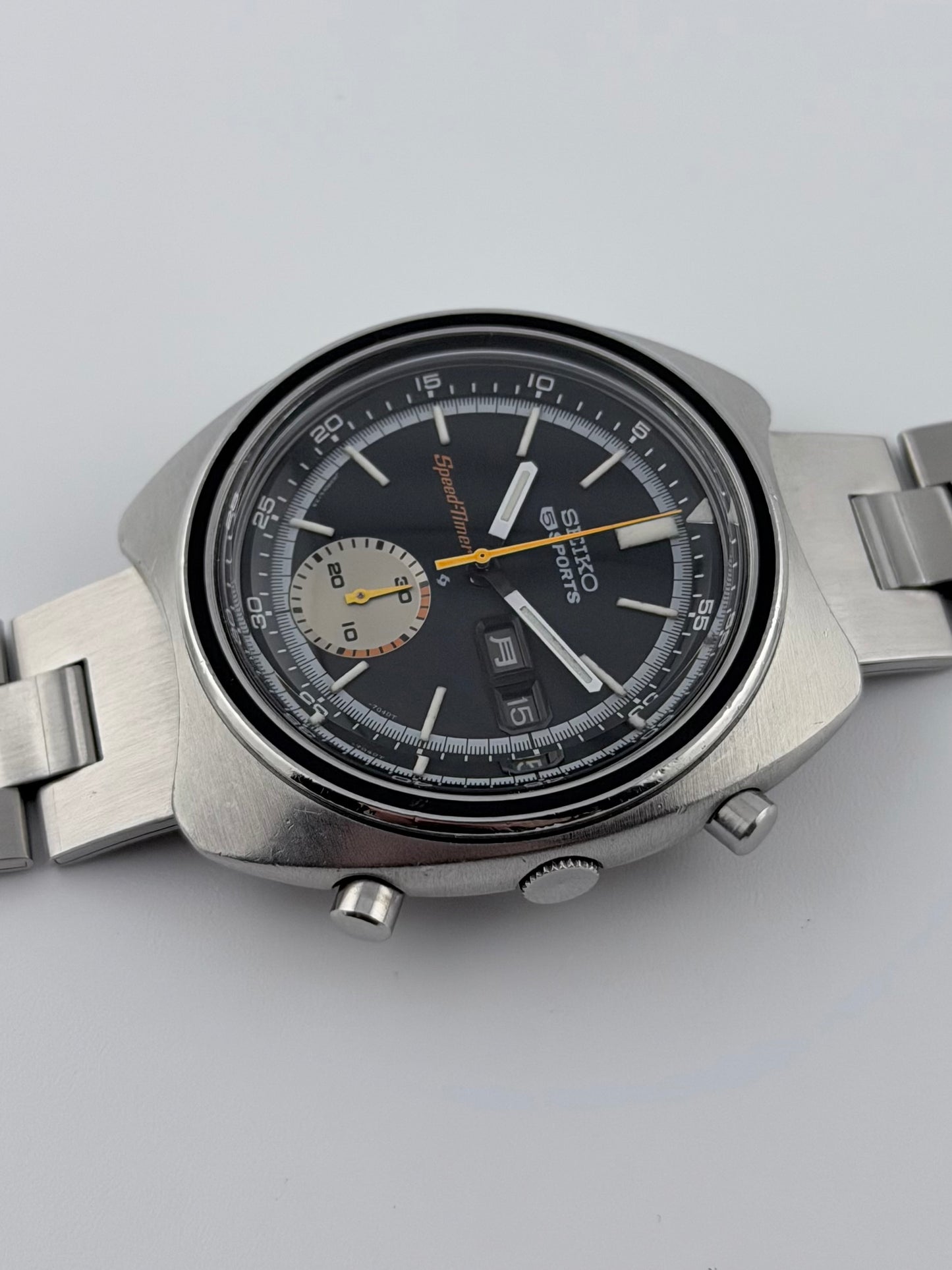 Seiko 5 Sports Speedtimer - 6139-7020 - JDM- Flying Saucer - Rare