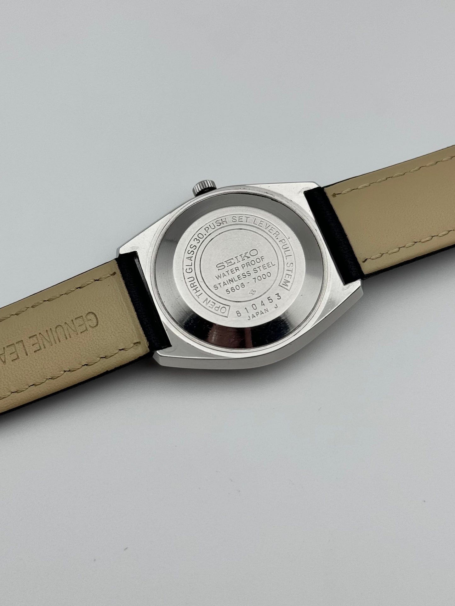 Seiko Lord Matic Japanese Day-Date Ultra Rare 5606-7000