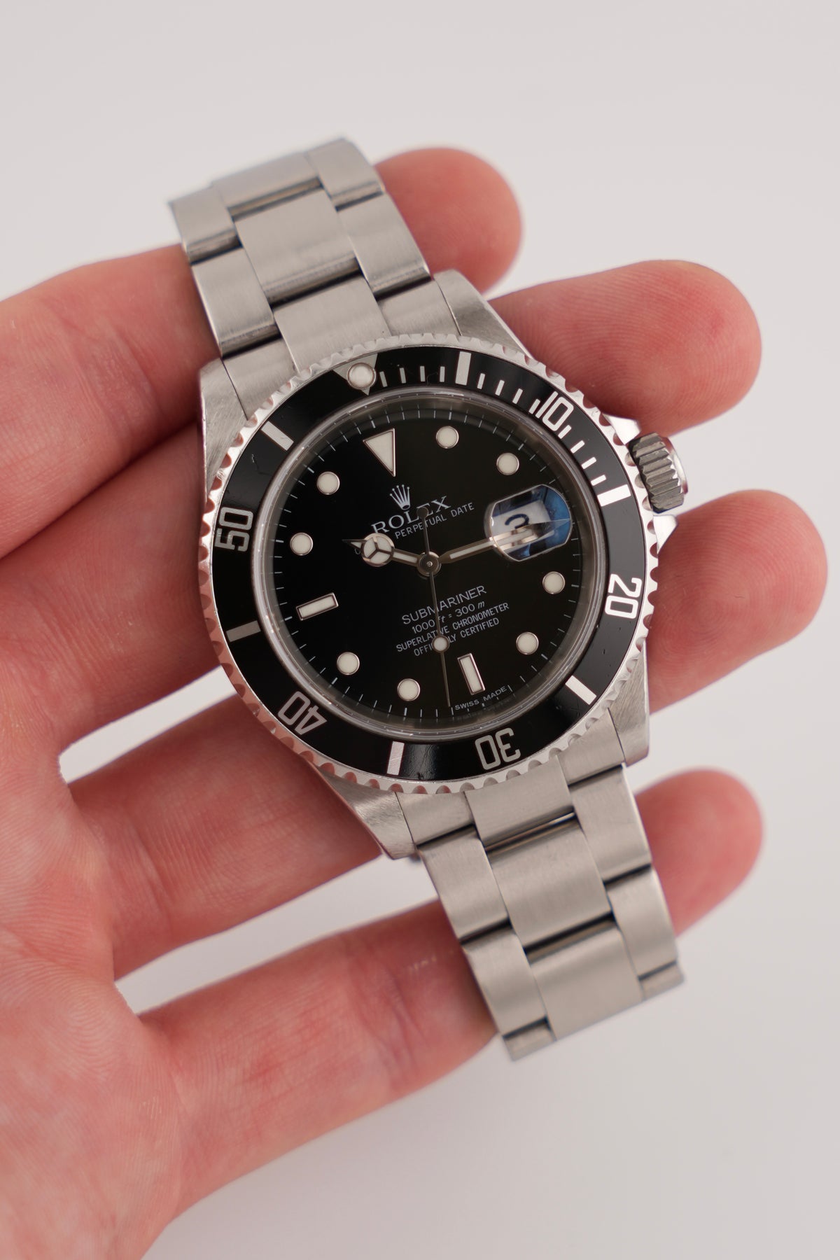 Rolex Oyster Perpetual Submariner Date - 16610 - Original Box