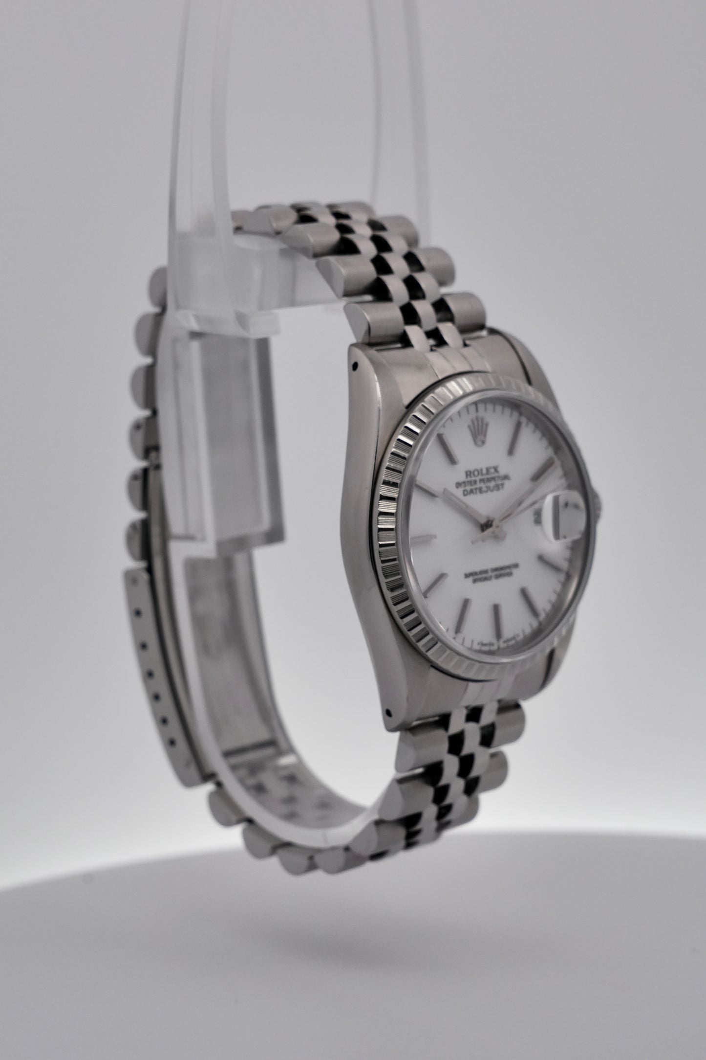 Rolex Datejust Oyster Perpetual - 16220 - White Dial - Original Box and Booklets