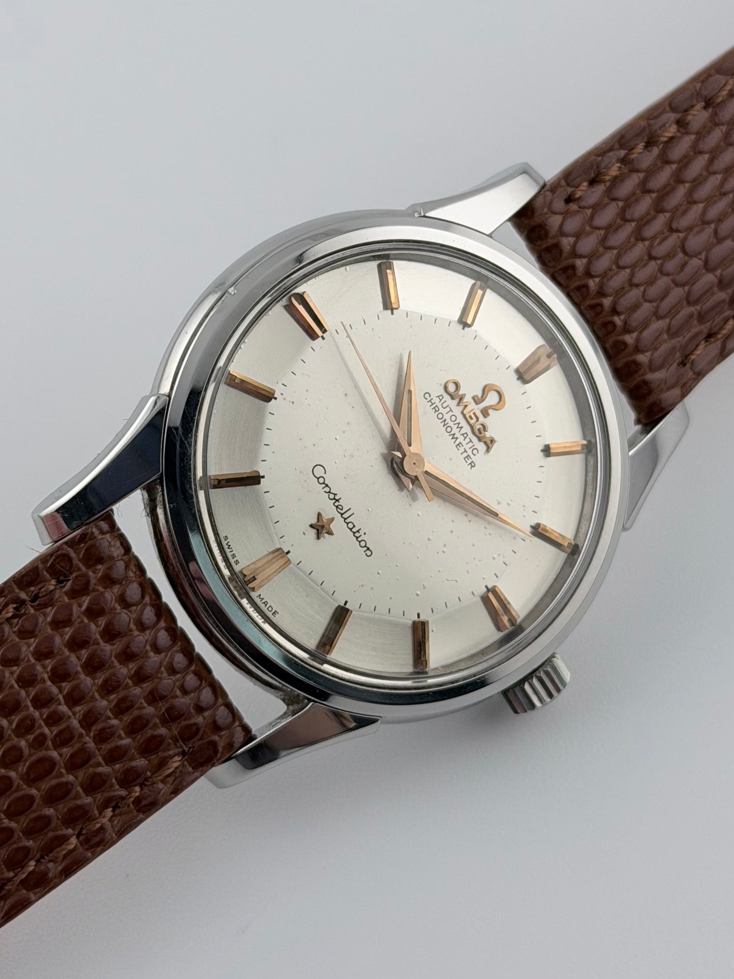 Omega Constellation Chronometer Automatic - Pie Pan - Rare - 14381-11-SC