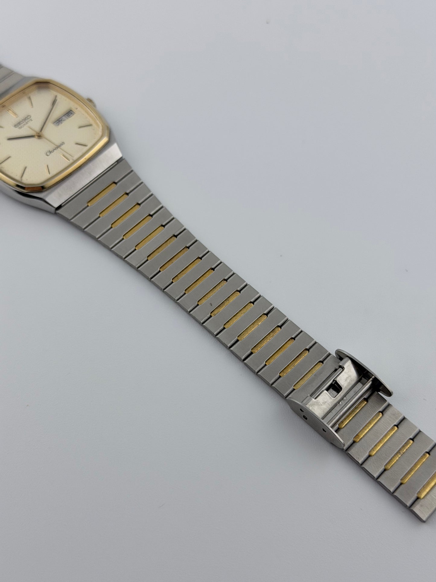 Seiko Chronos Tank Quartz Day-Date - JDM - 7433-5040