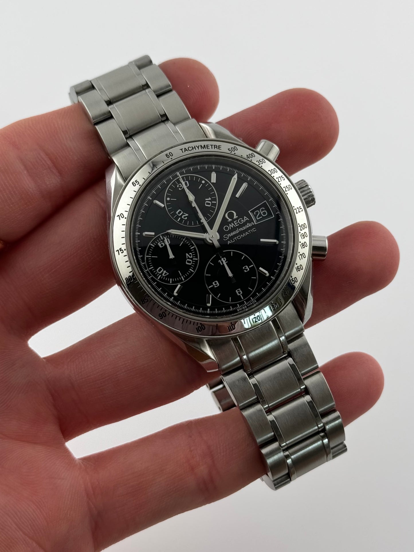 Omega Speedmaster Chronograph Automatic Date - 3513.50.00 - Black Dial