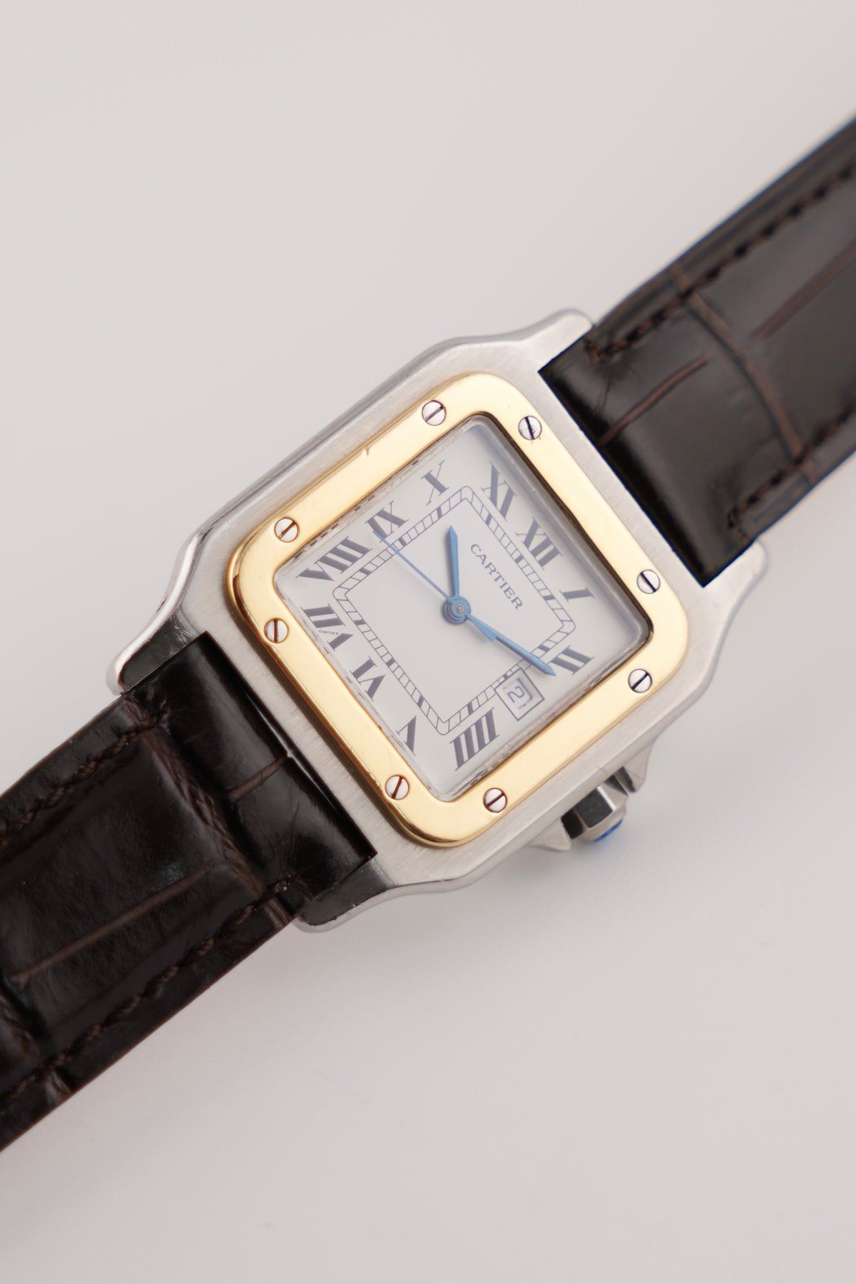 Cartier Santos Carree Automatic Date - Bi Metal - 2961