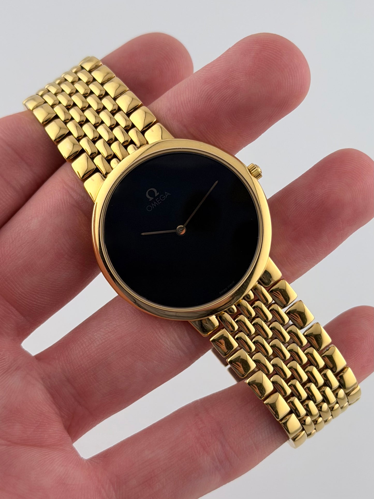 Omega DeVille Quartz 395.0875 - Original bracelet