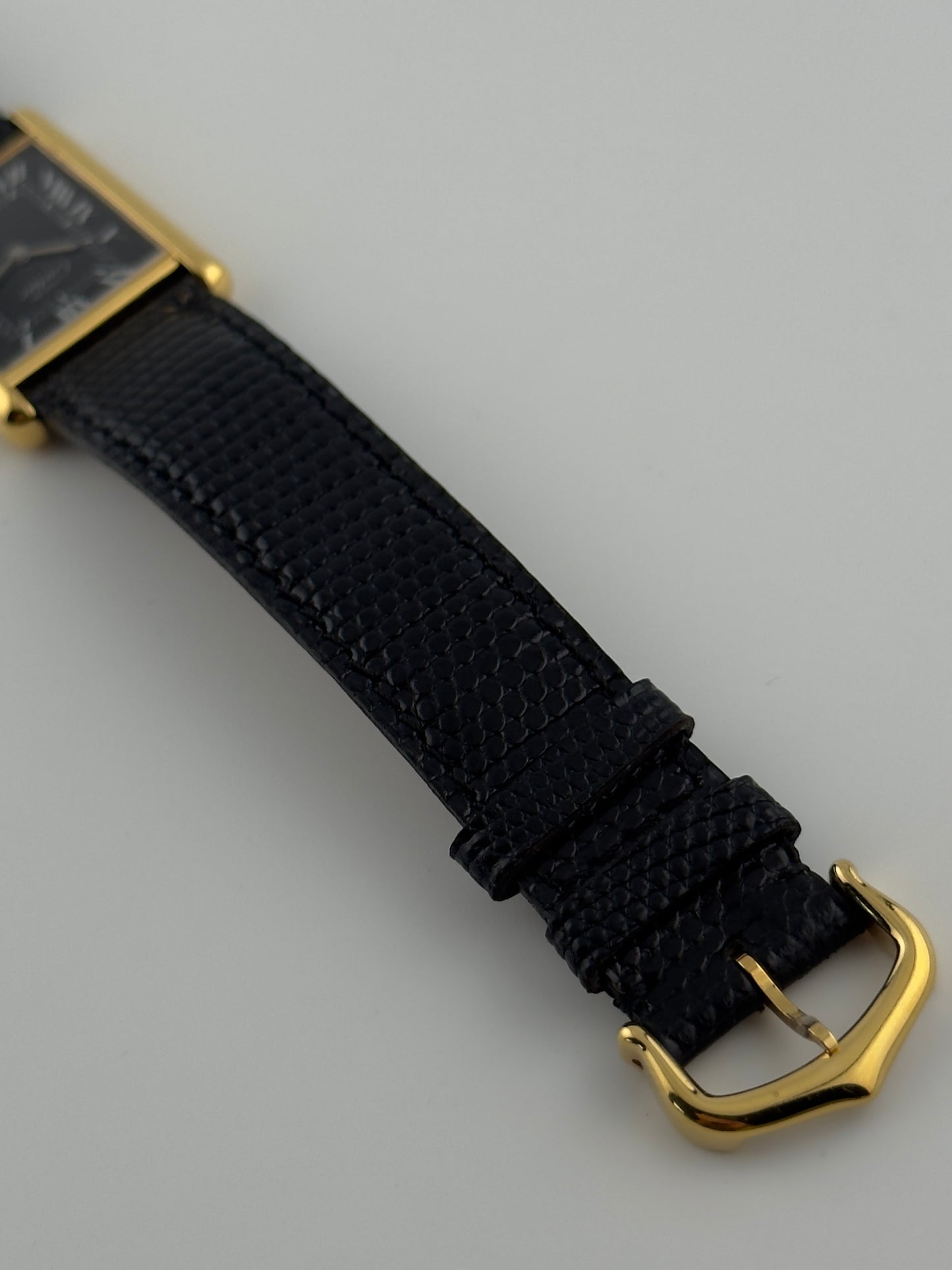 Cartier Must De Tank Manual Wind - 6 - Black Dial