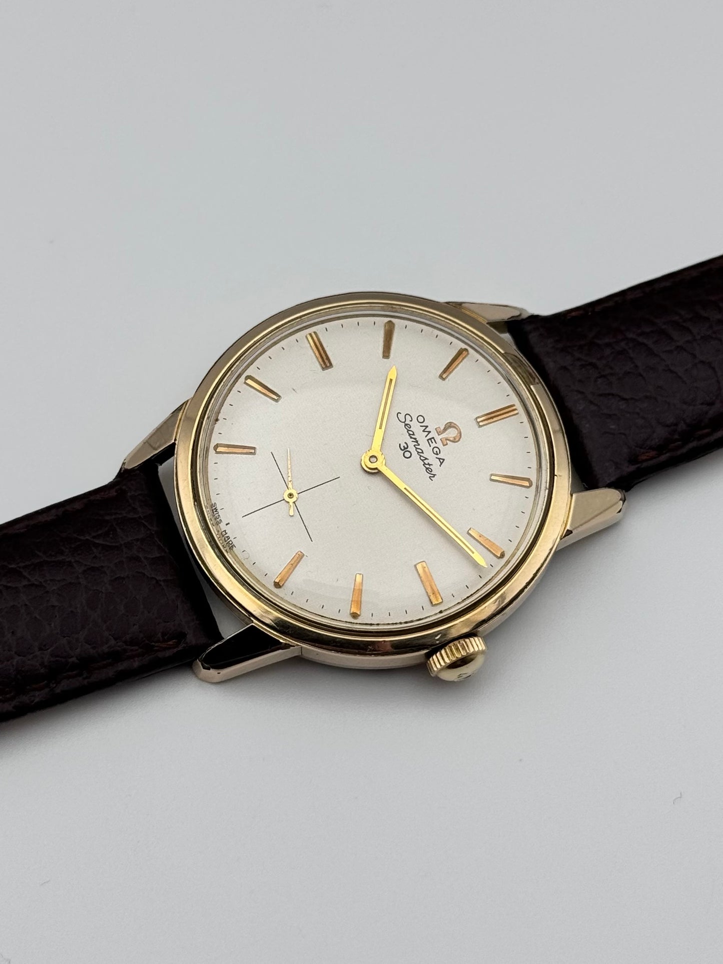 Omega Seamaster 30 Manual Wind Small Seconds - 125.007-62 - Rare Textured Dial