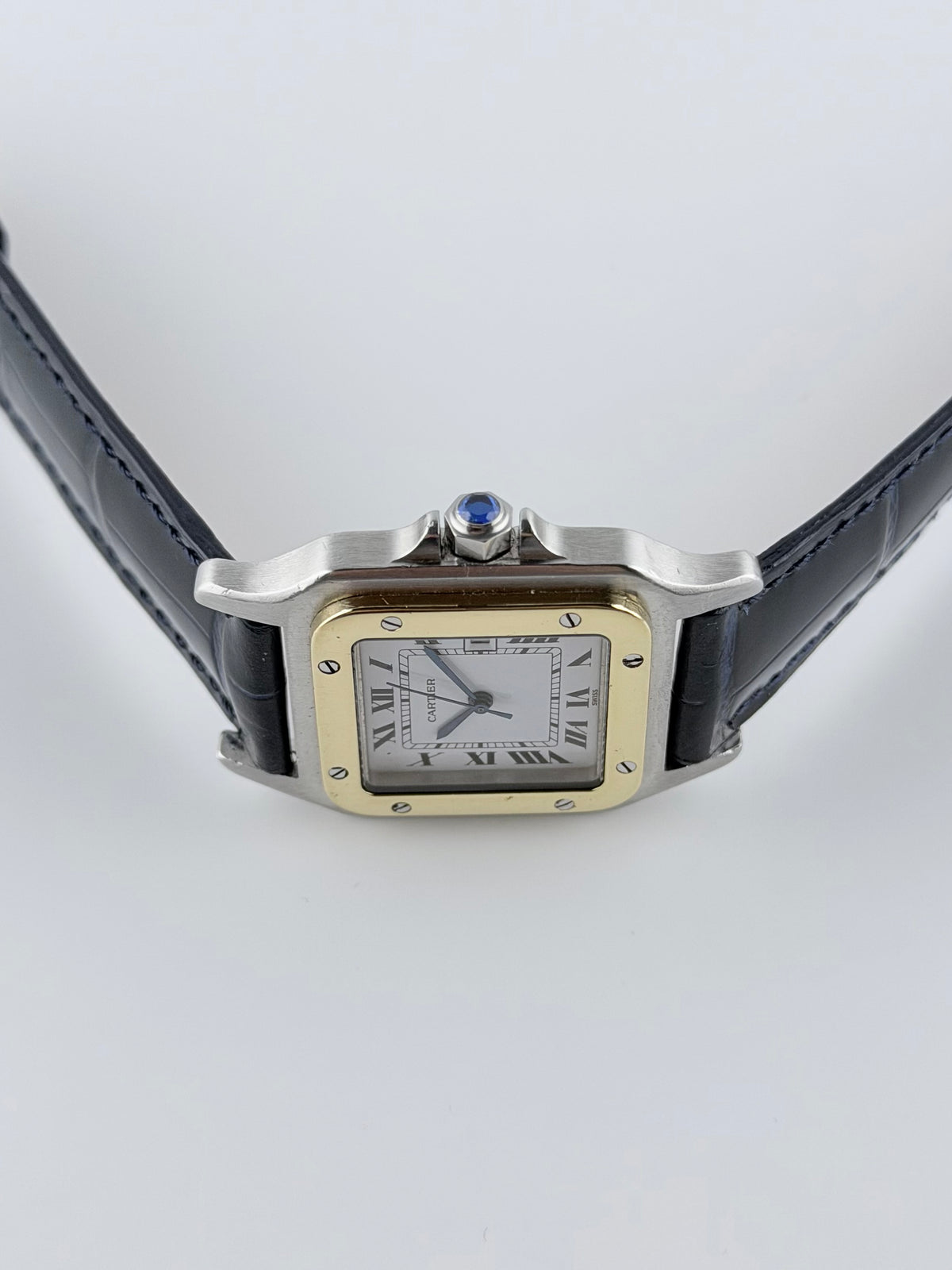 Cartier Santos Carree Automatic Date - Bi Metal - 2961