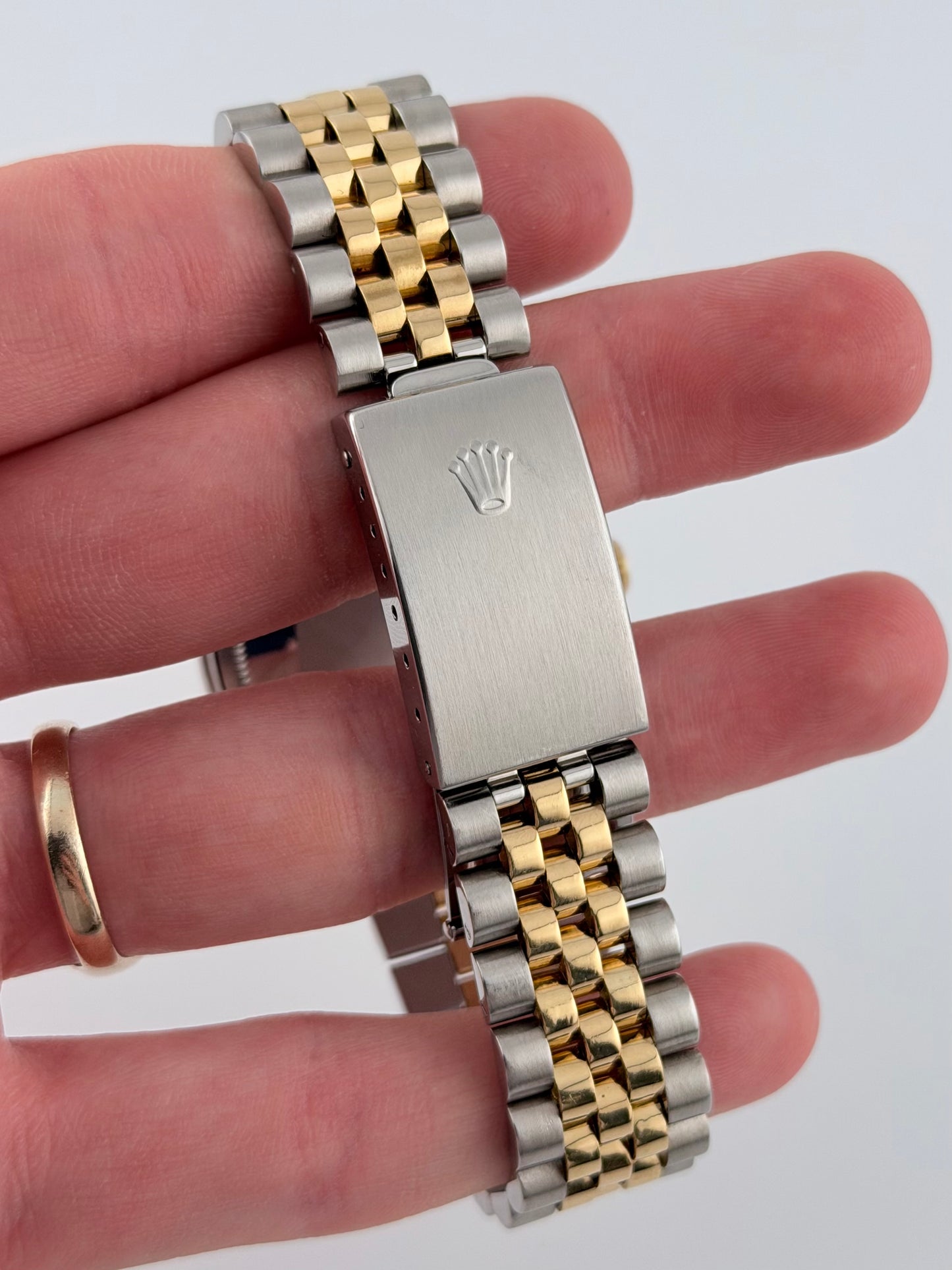 Rolex Datejust Oyster Perpetual Two-Tone - 16013 - Linen Dial - Exceptional Condition
