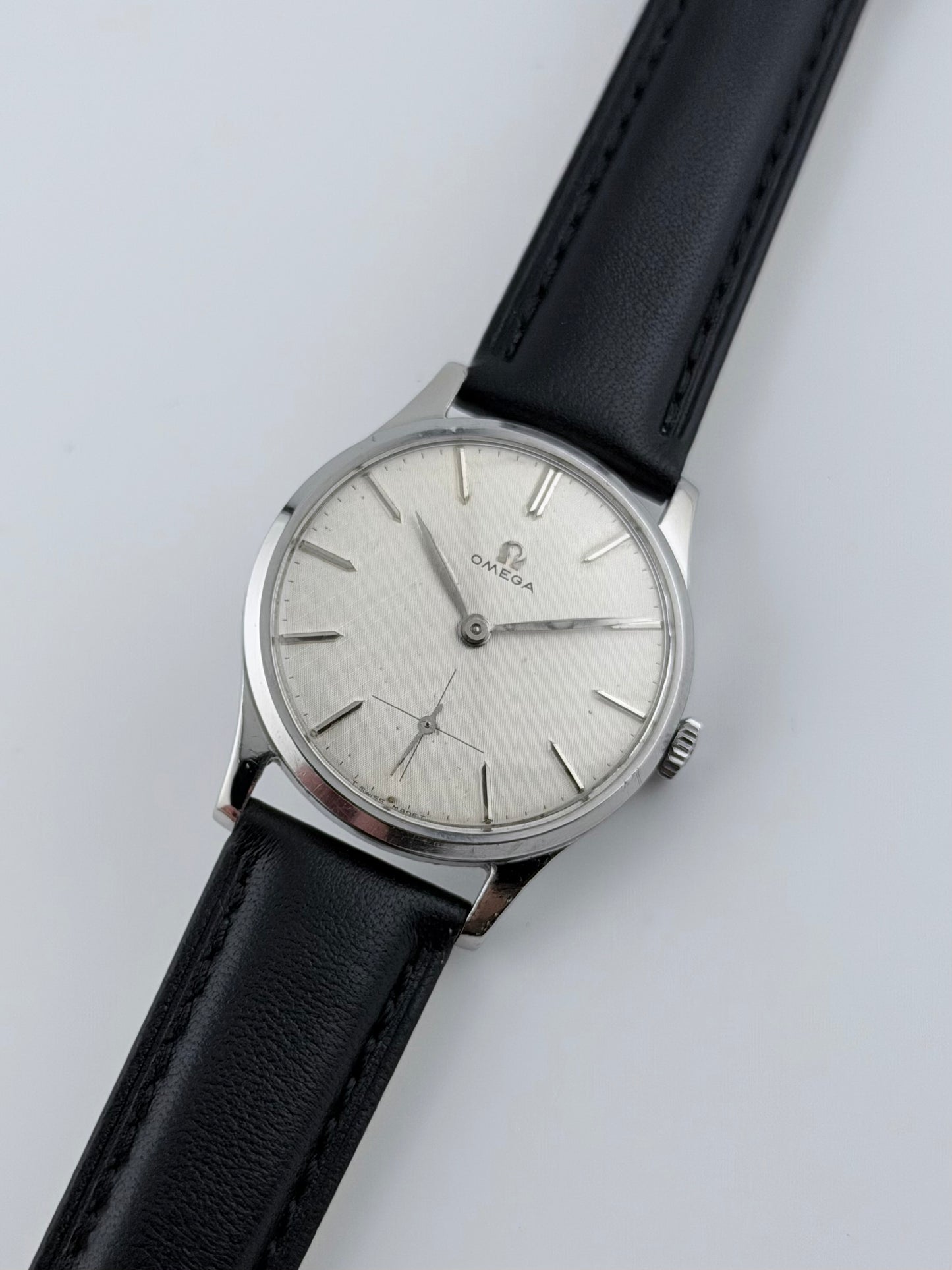 Omega Manual Wind - 13322 - Sub Secs - Linen Dial
