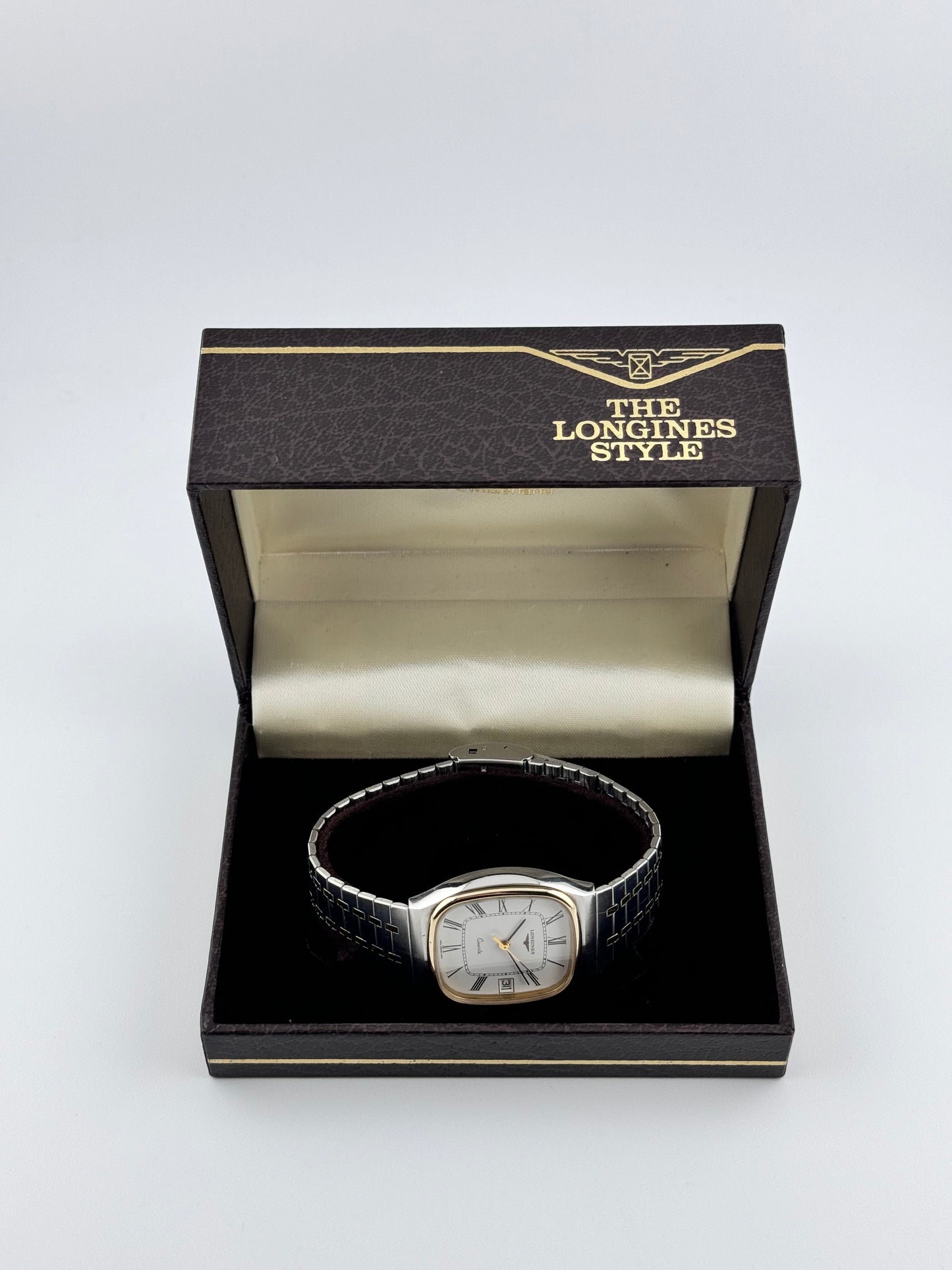 Longines Quartz Date - Box and Papers