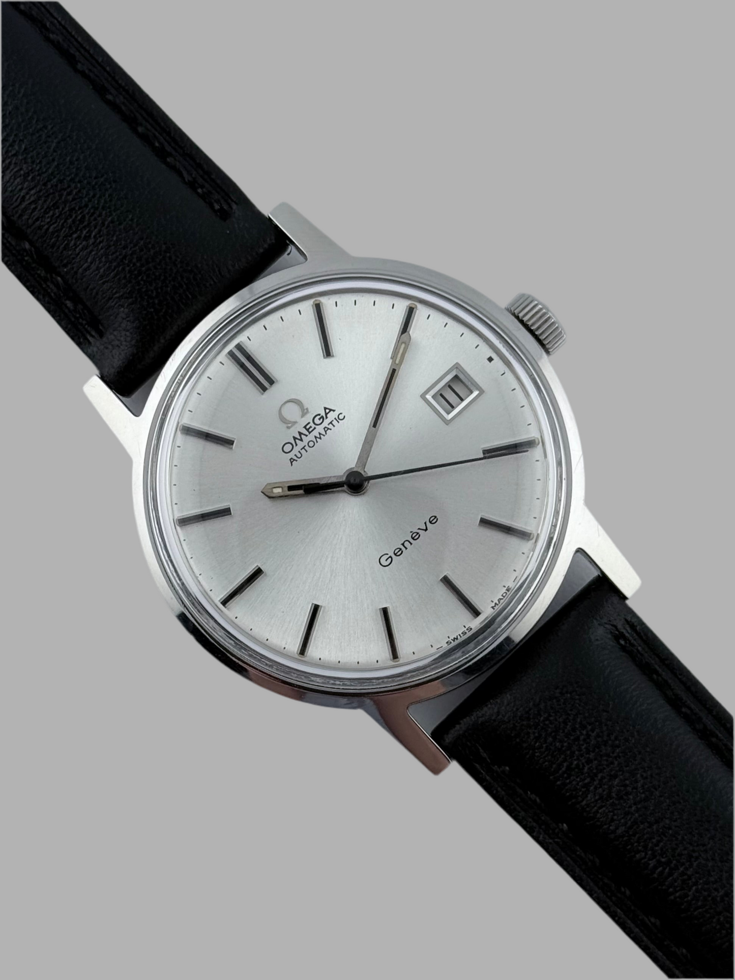 Omega Geneve Automatic Date 166.098 - Box and Papers