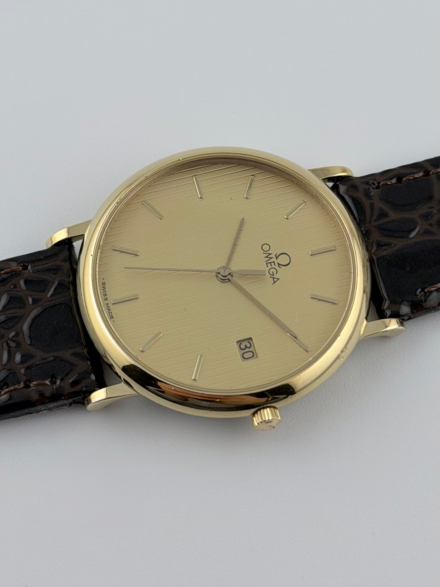 Omega De Ville Quartz 196.0312.1 - Tapestry Dial