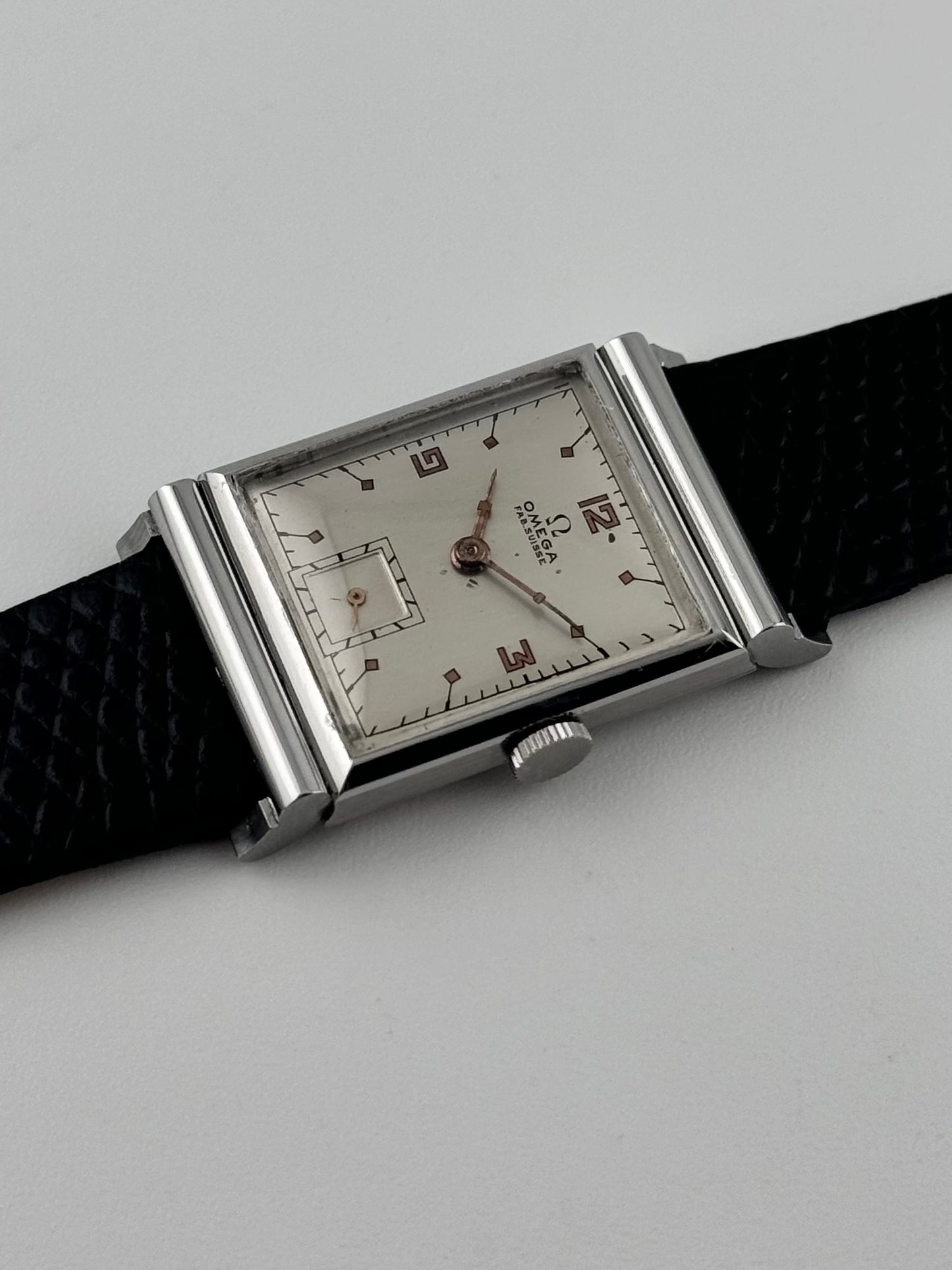 Omega Tank Sub Seconds Manual Wind - 1940s - Incredibly Rare