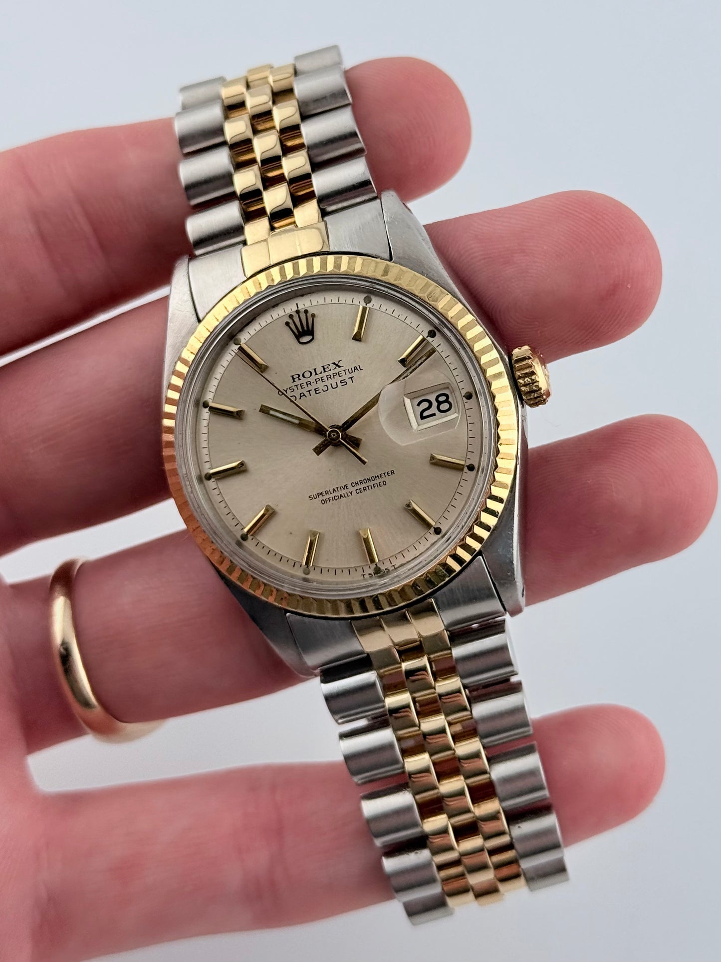 Rolex Datejust Oyster Perpetual - Two-Tone - 1601