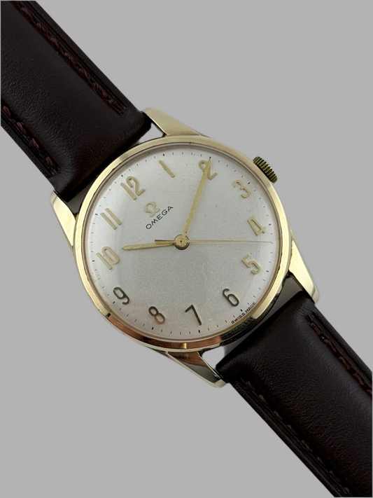 Omega Geneve Manual Wind 9ct Gold - 131.5405 - Box and Papers