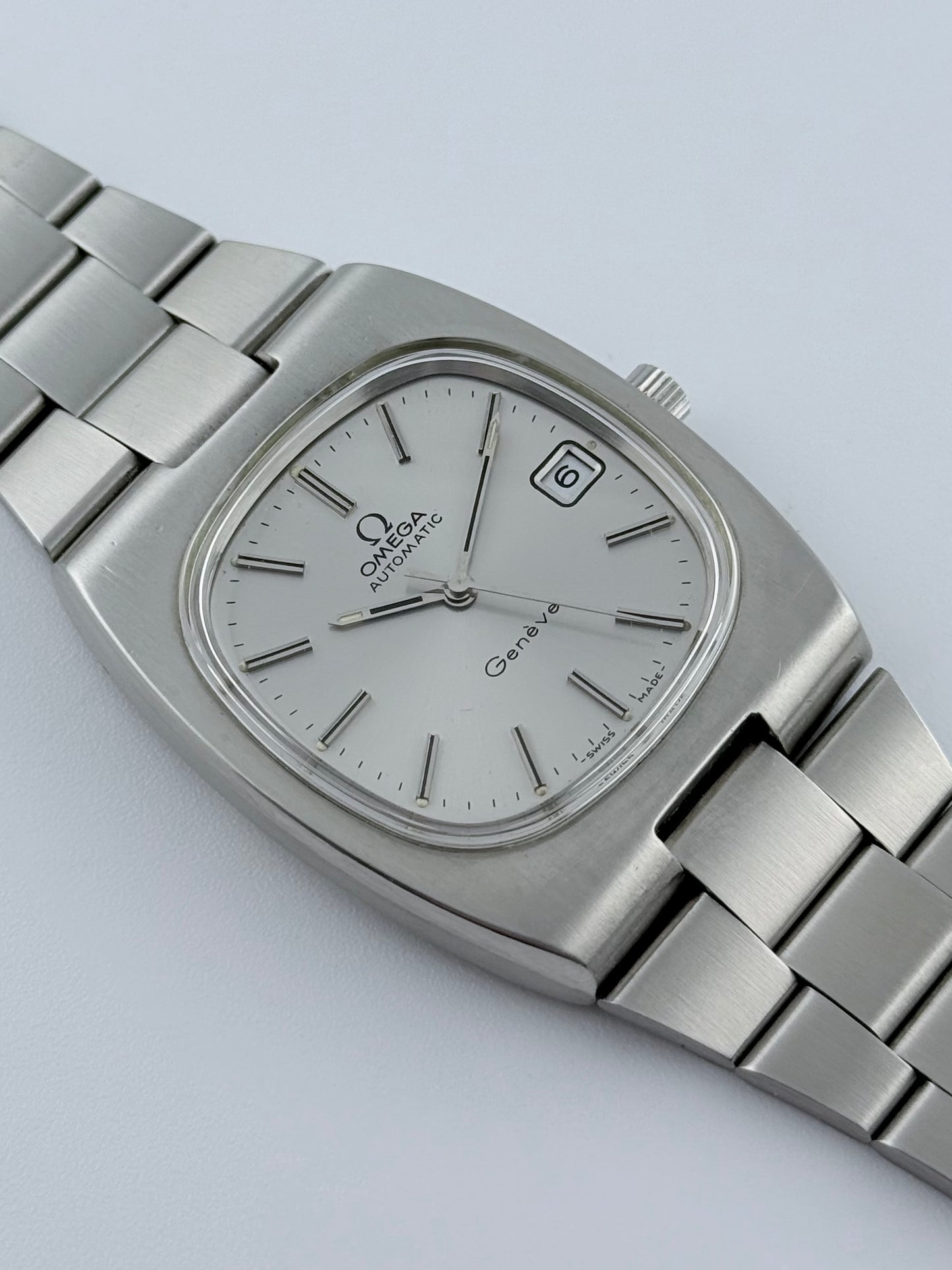 Omega Geneve Automatic Date TV Dial - 166.0191 - FULL SET!