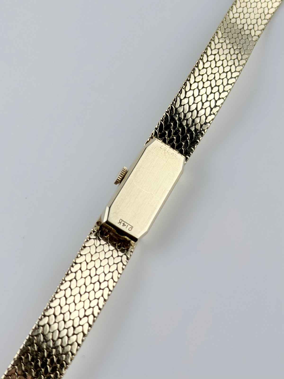 Cartier New York 1940s/1950s Manual Wind - Rare - Concord Collaboration - Solid 14K Gold with Box - Ladies