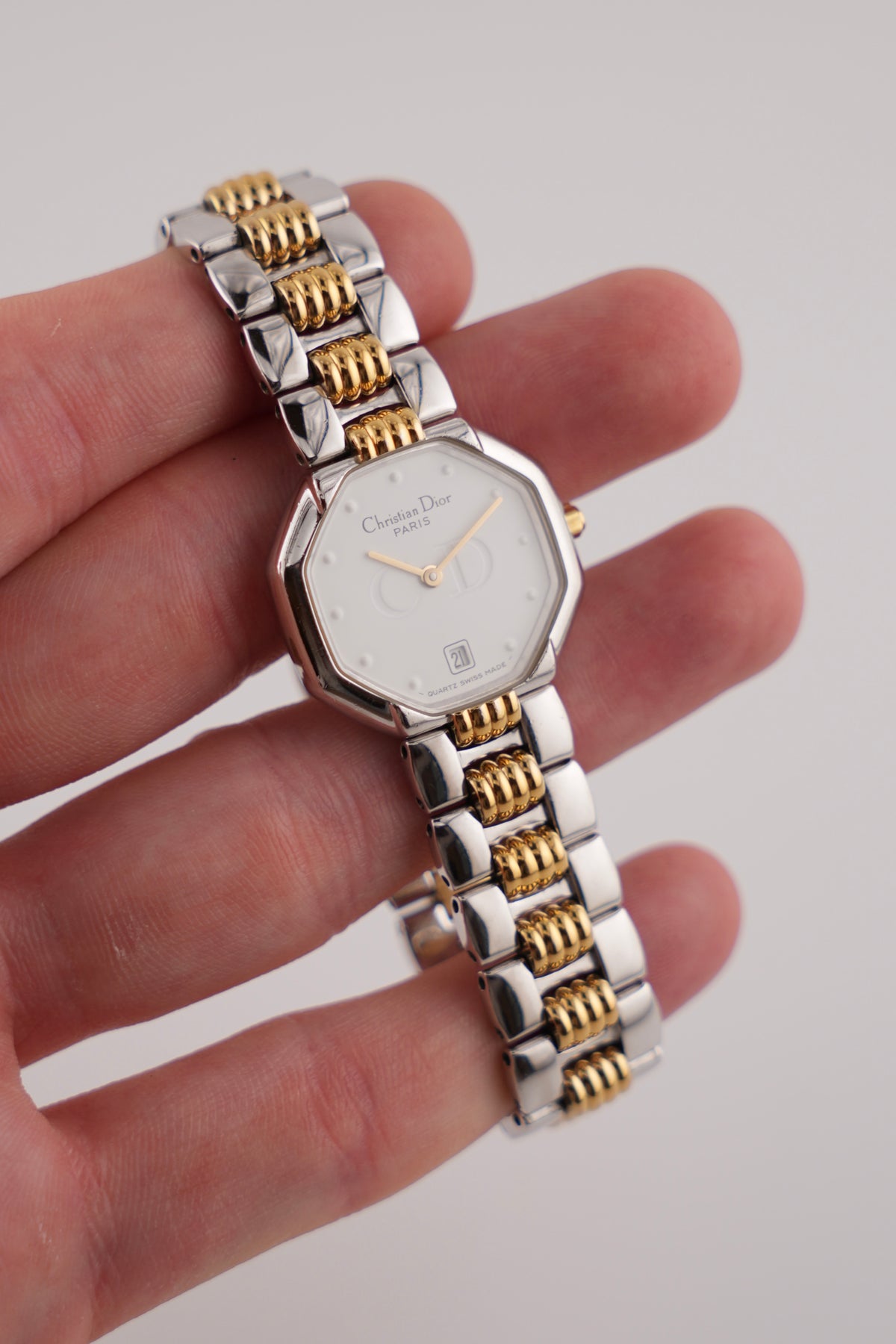 Christian Dior Paris Quartz Date 48.203 - Ladies