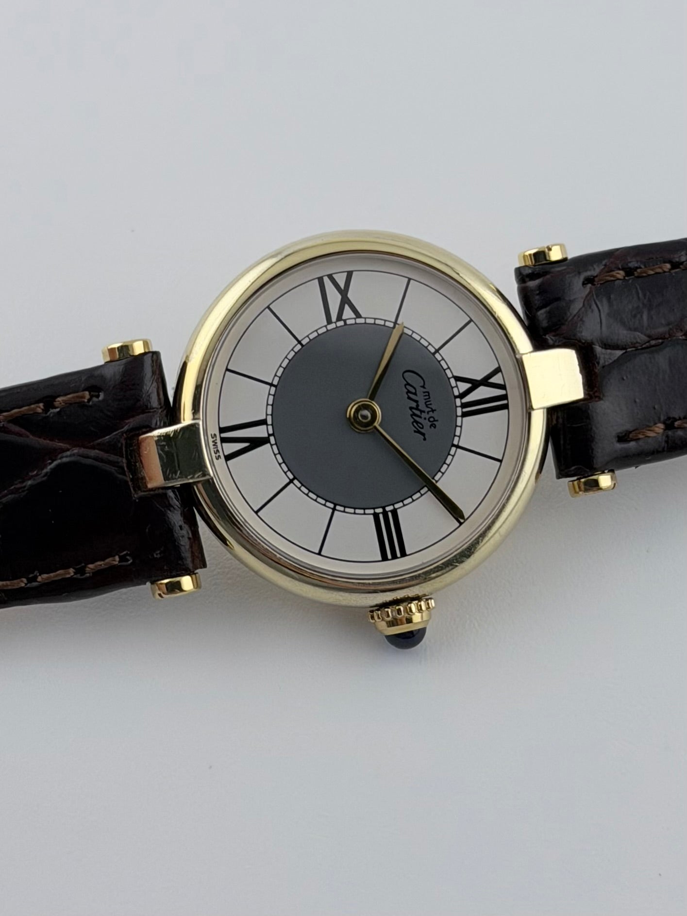 Cartier must de Vendome Quartz - 590004 - Two-tone Dial - Ladies