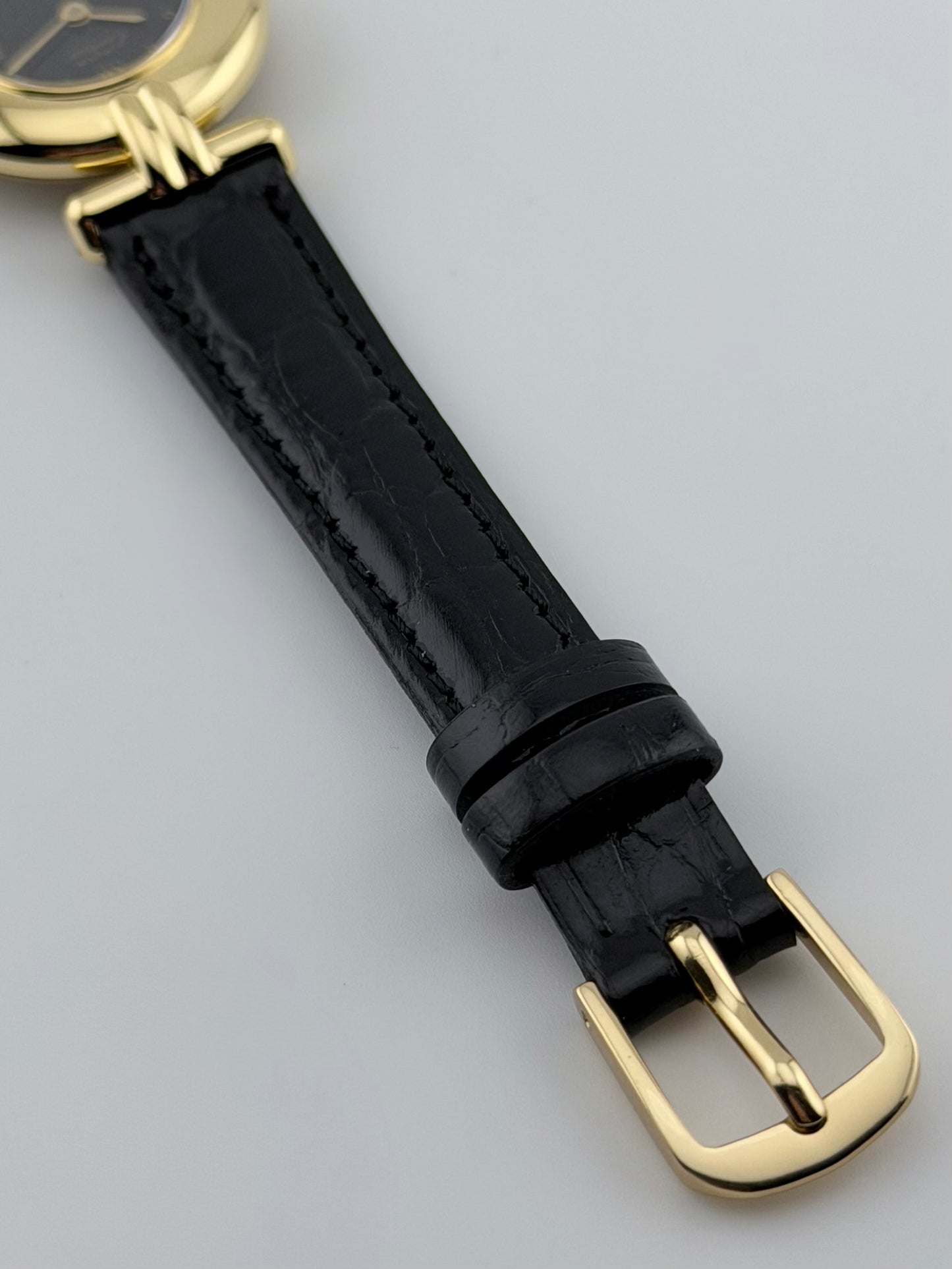 Near Mint! Cartier must de Colisee Quartz - 590002 - Ladies - Onyx Dial