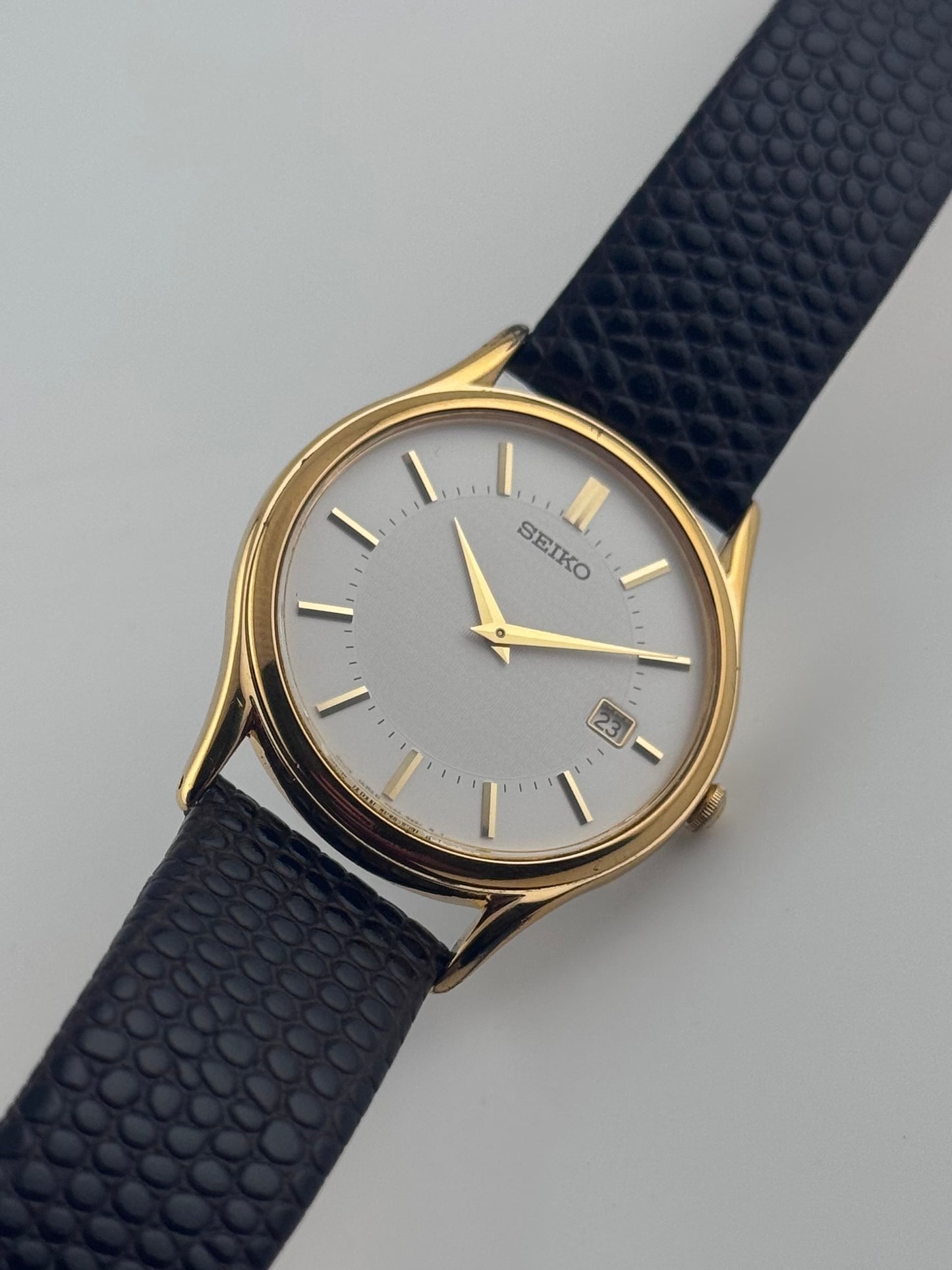 Seiko Quartz Date Box and Papers! - 7N39-8020