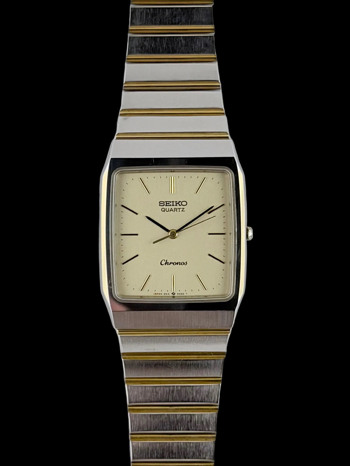 Seiko Quartz Tank Chronos - 6531-5020