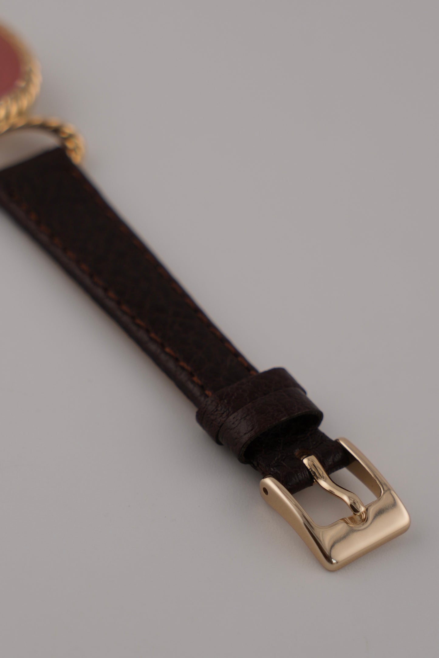 Baume Mercier Geneve Manual Wind Coral Dial - 38320 - solid 18ct Gold - Ladies