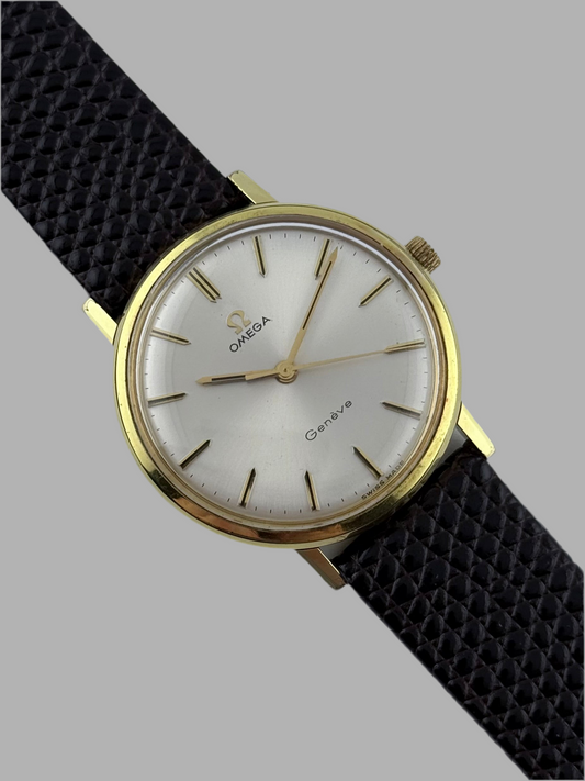 Omega Geneve Manual Wind 131.019SP - Sunburst Dial