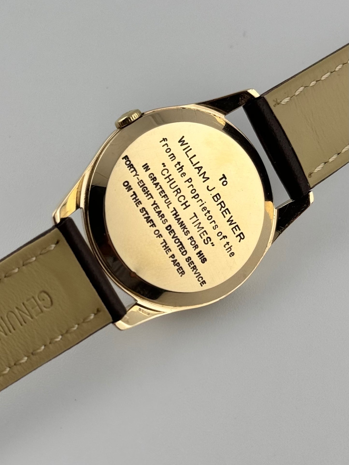 Omega Manual Wind Sub Seconds 9ct Solid Gold - 153.103