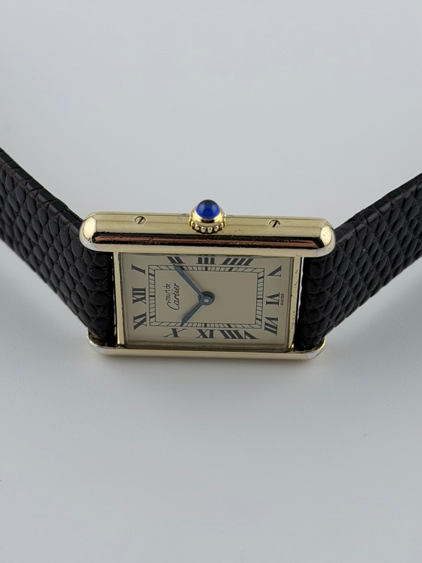Cartier Must De Paris Tank Quartz - 6-81006 - Ivory Dial - Box & Papers